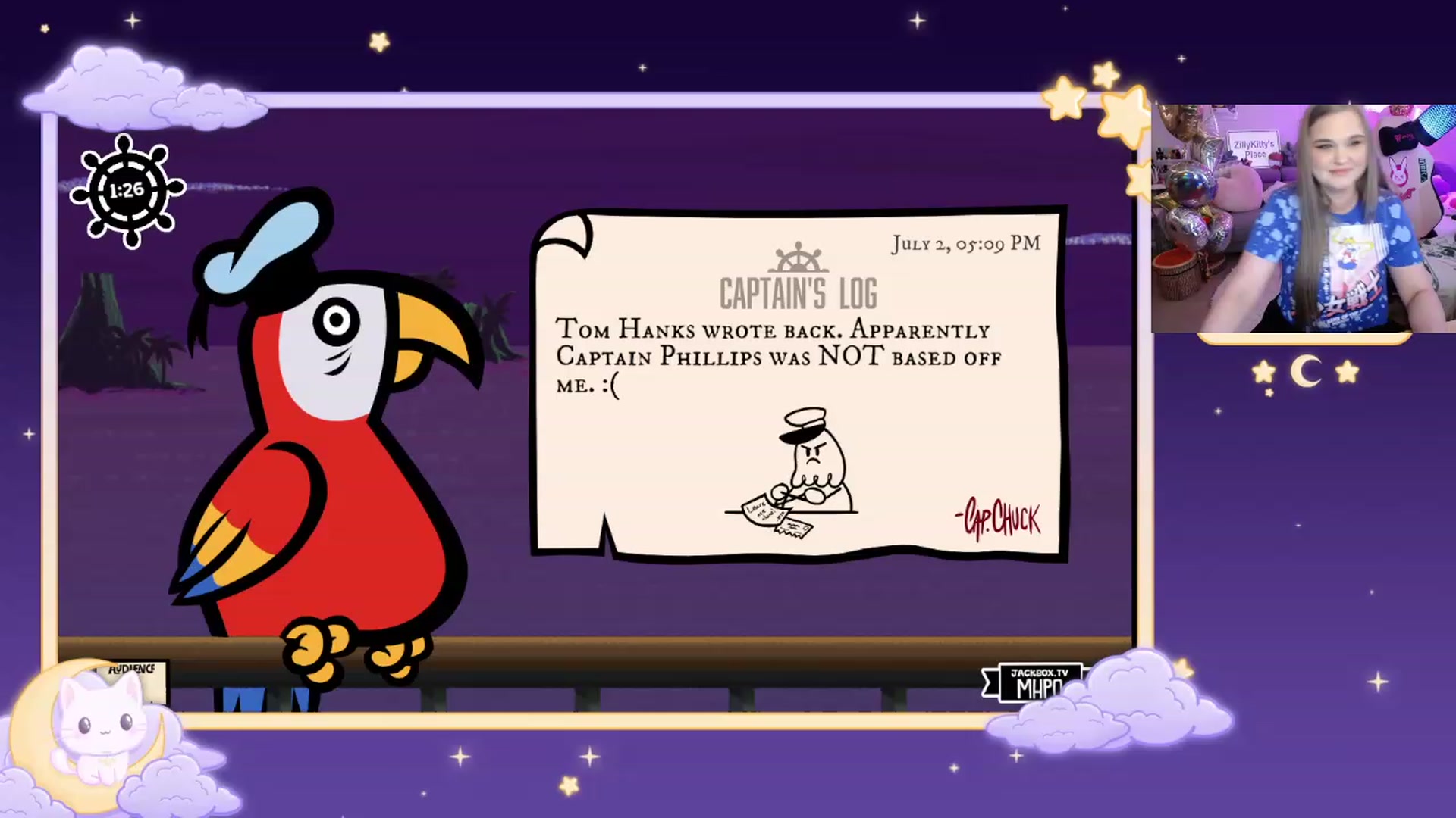 Gallery image thumbnail from ZillyKitty's myfreecams stream on, 07/02/2023, 21:13 image 20 of 20