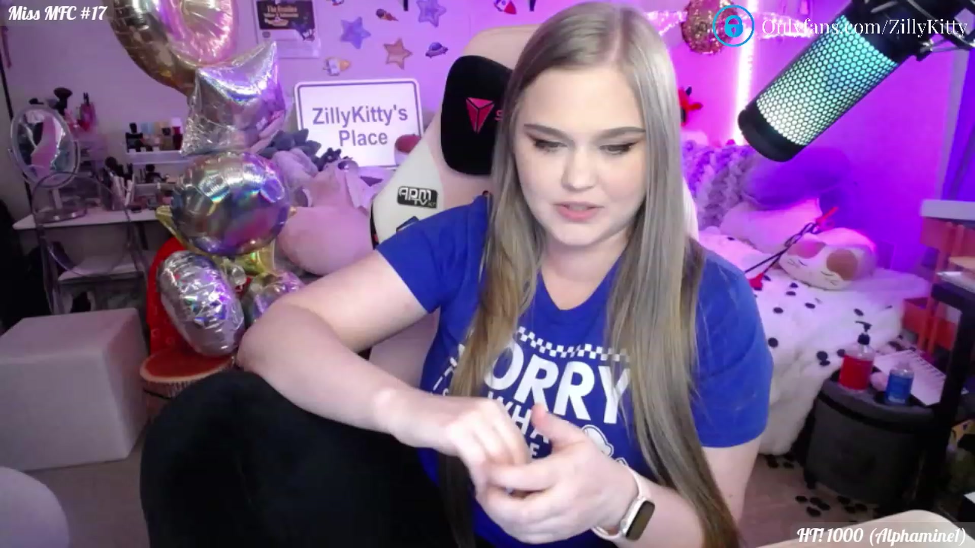 Gallery image thumbnail from ZillyKitty's myfreecams stream on, 07/04/2023, 21:07 image 18 of 20