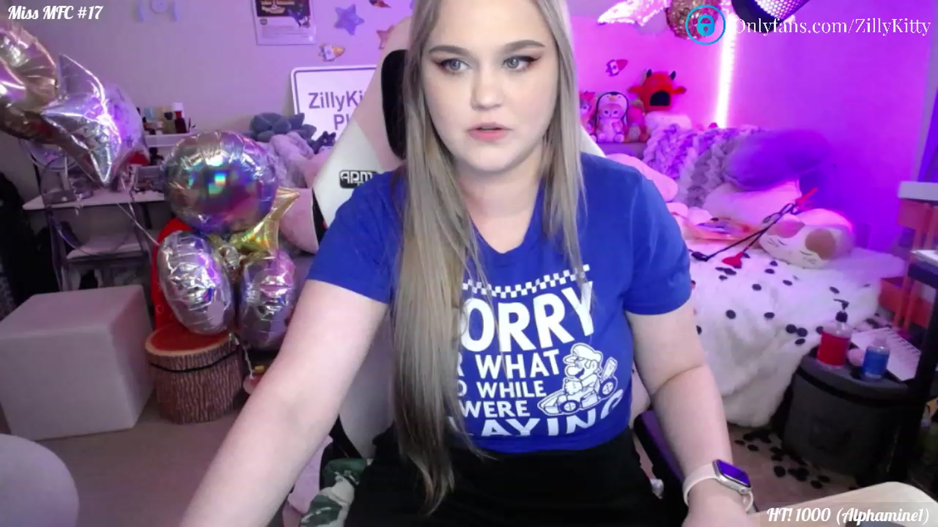 Gallery image thumbnail from ZillyKitty's myfreecams stream on, 07/04/2023, 21:07 image 7 of 20
