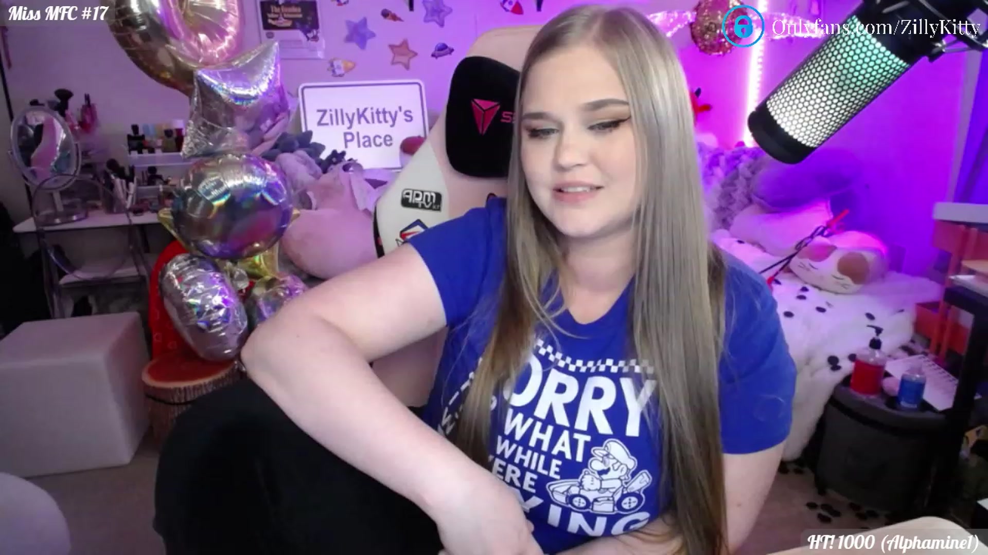Gallery image thumbnail from ZillyKitty's myfreecams stream on, 07/04/2023, 21:07 image 17 of 20