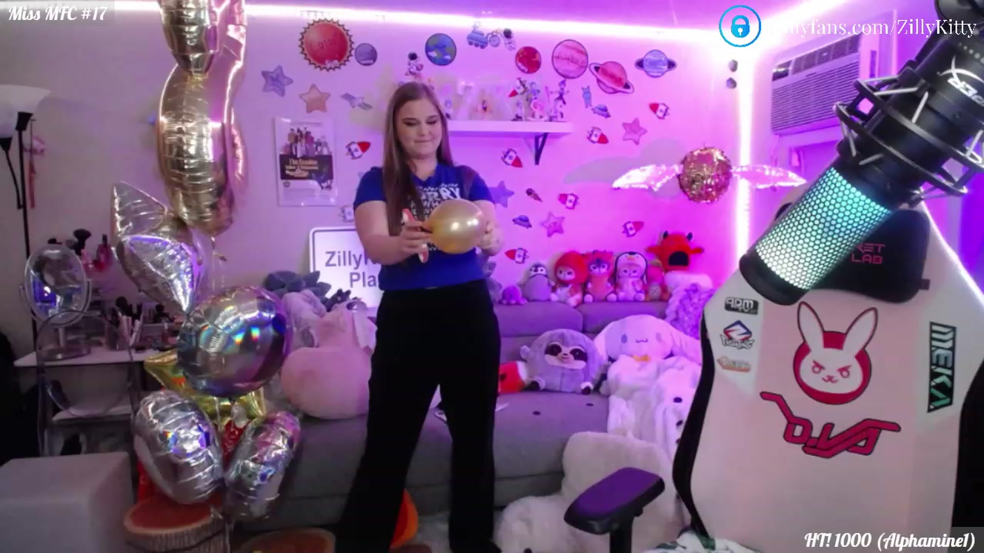 Gallery image thumbnail from ZillyKitty's myfreecams stream on, 07/04/2023, 21:07 image 19 of 20