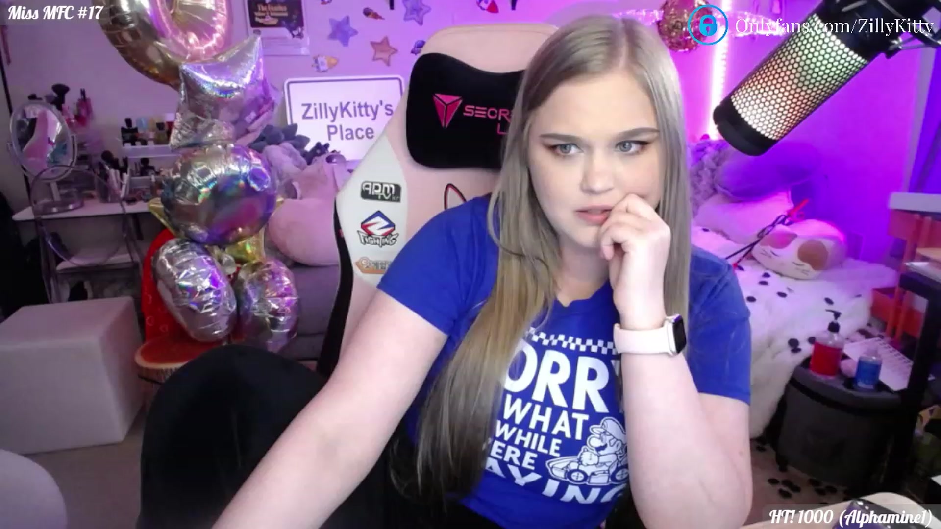Gallery image thumbnail from ZillyKitty's myfreecams stream on, 07/04/2023, 21:07 image 14 of 20