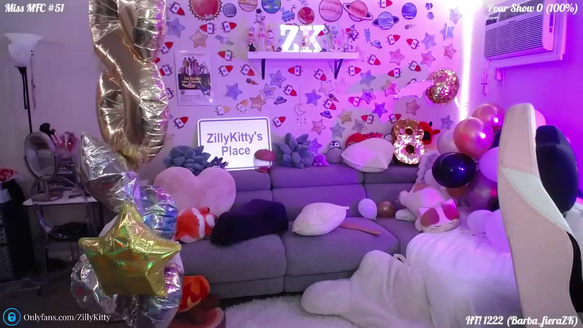 Gallery image thumbnail from ZillyKitty's myfreecams stream on, 07/12/2023, 24:54 image 20 of 20