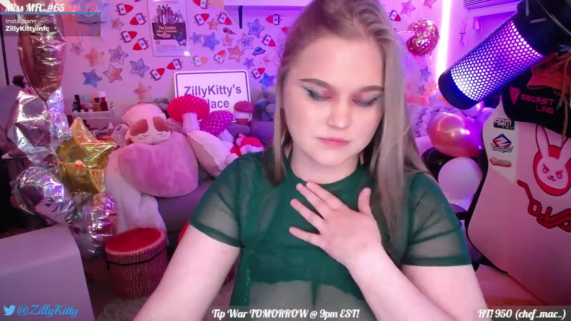 Gallery image thumbnail from ZillyKitty's myfreecams stream on, 07/20/2023, 23:51 image 17 of 20