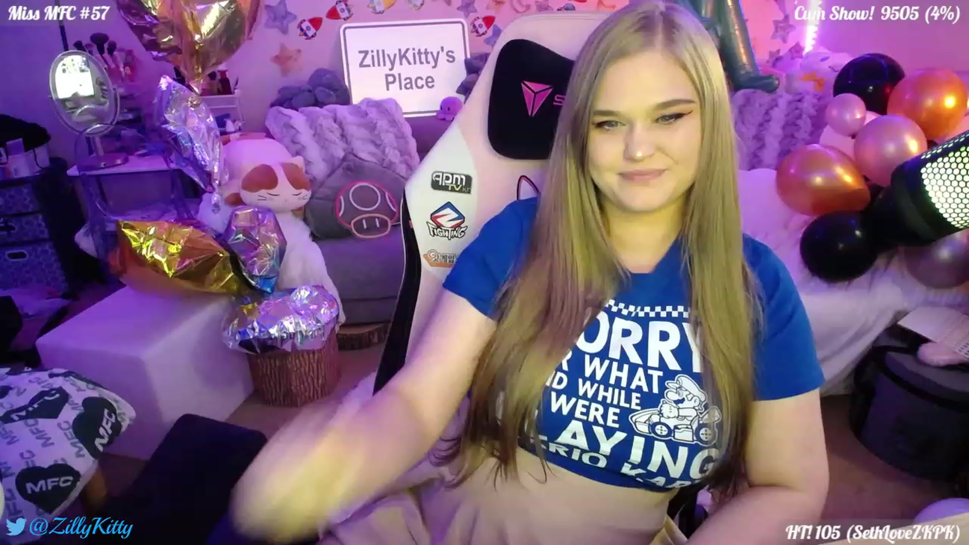 Gallery image thumbnail from ZillyKitty's myfreecams stream on, 07/28/2023, 23:46 image 8 of 20