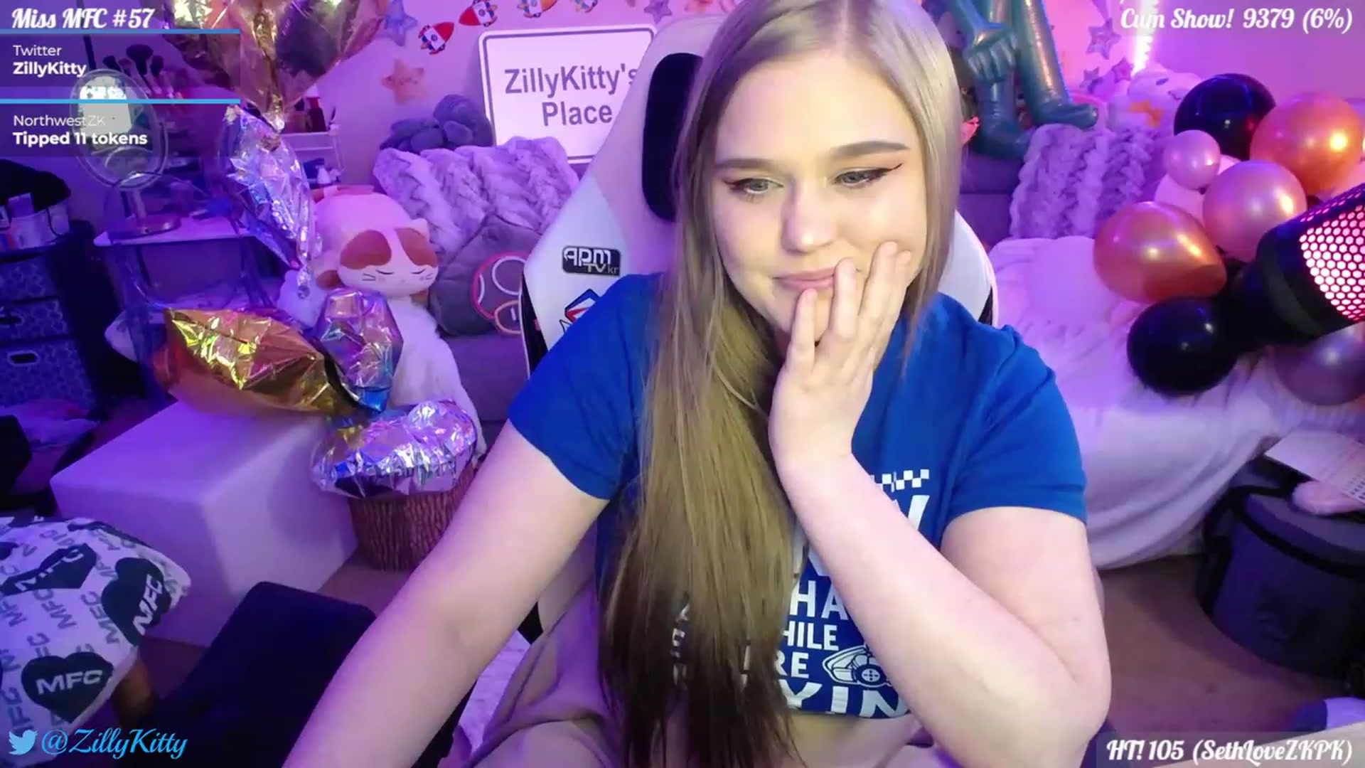 Gallery image thumbnail from ZillyKitty's myfreecams stream on, 07/28/2023, 23:46 image 16 of 20
