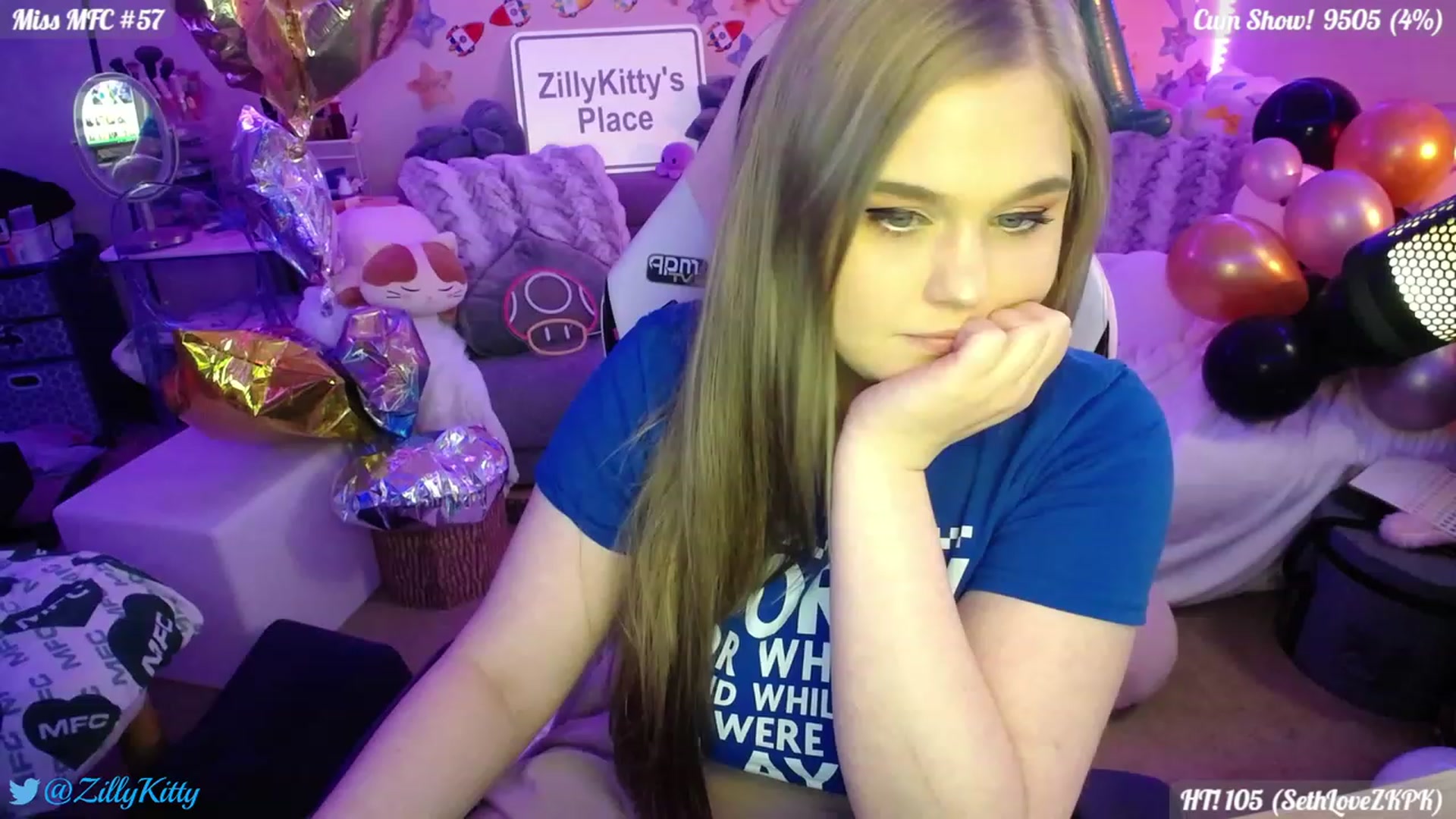 Gallery image thumbnail from ZillyKitty's myfreecams stream on, 07/28/2023, 23:46 image 12 of 20