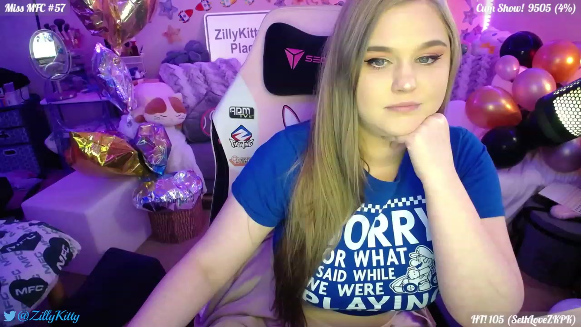 Gallery image thumbnail from ZillyKitty's myfreecams stream on, 07/28/2023, 23:46 image 11 of 20