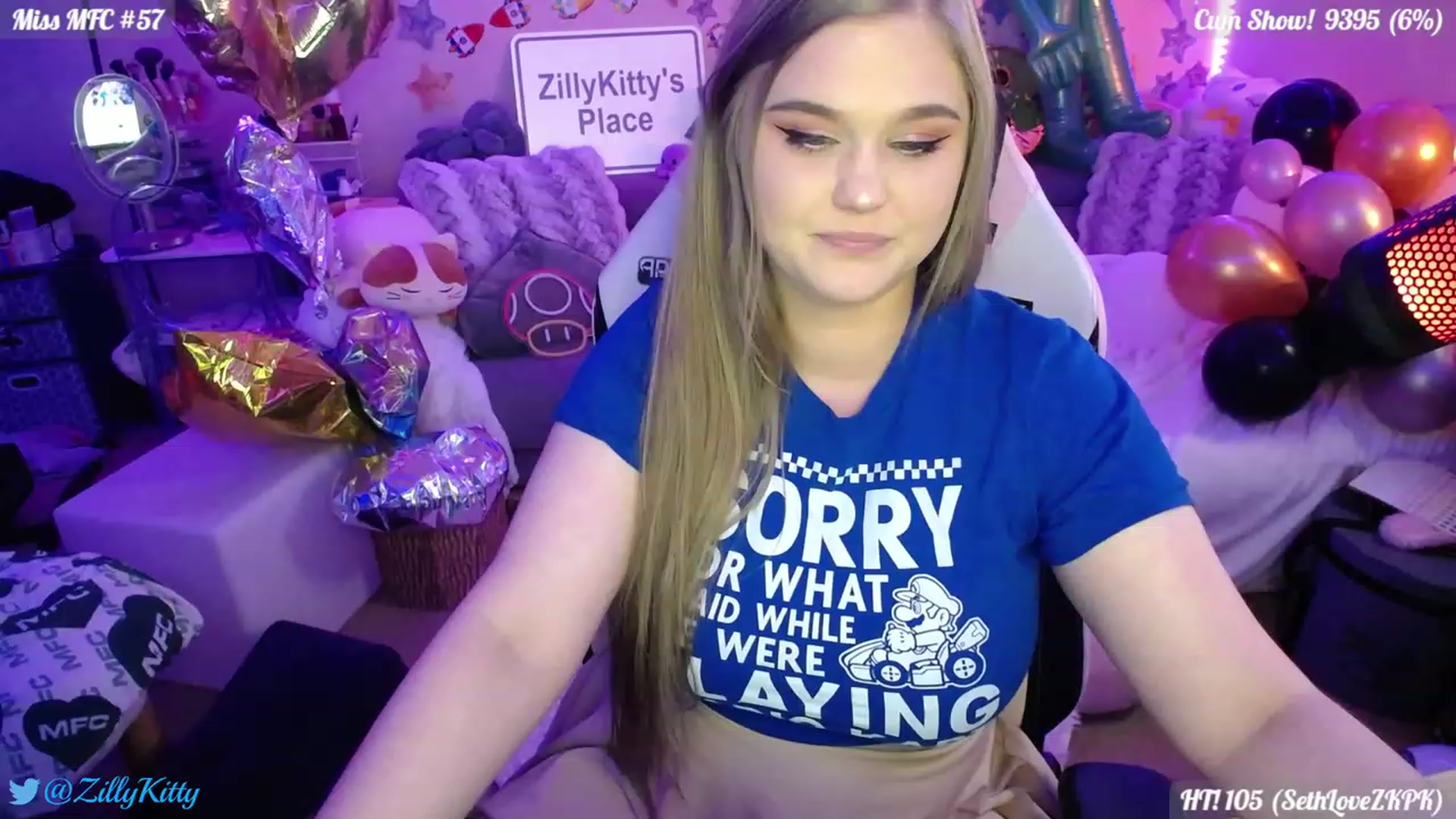 Gallery image thumbnail from ZillyKitty's myfreecams stream on, 07/28/2023, 23:46 image 15 of 20