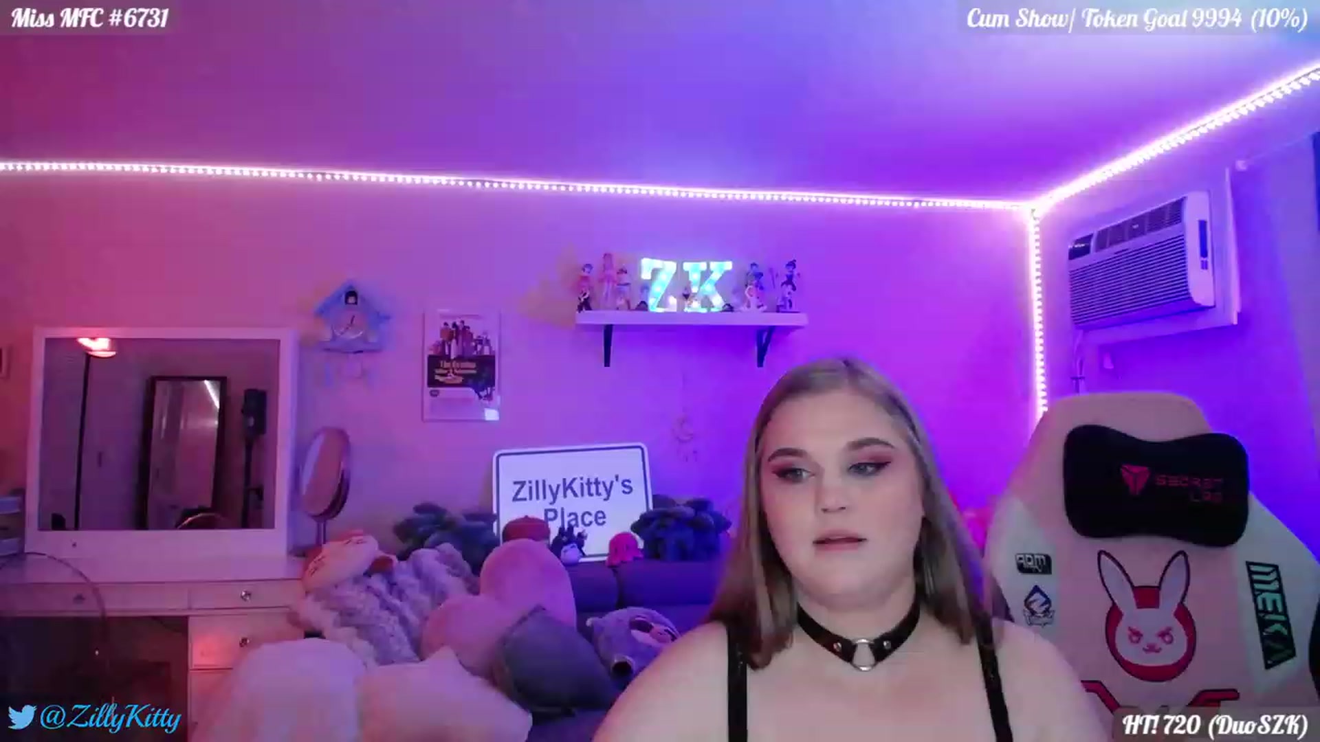 Gallery image thumbnail from ZillyKitty's myfreecams stream on, 08/15/2023, 20:31 image 7 of 20