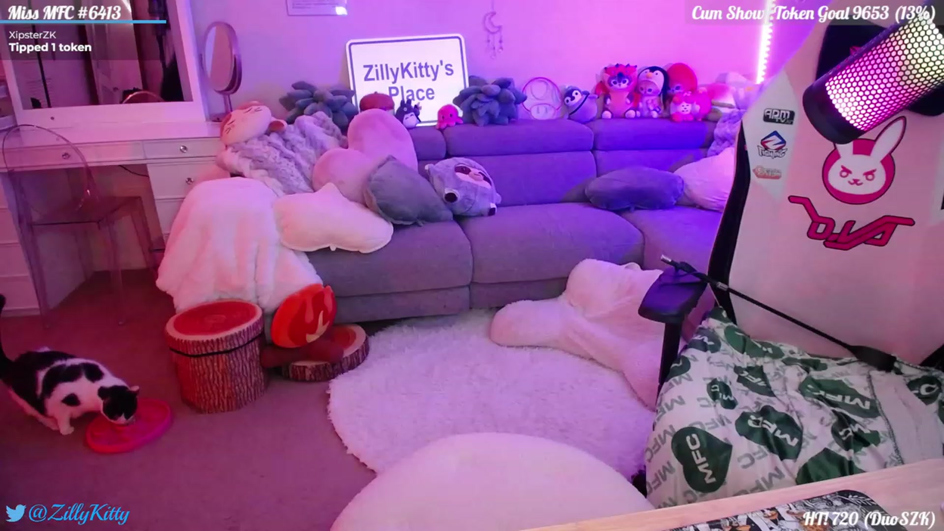Gallery image thumbnail from ZillyKitty's myfreecams stream on, 08/15/2023, 20:31 image 17 of 20