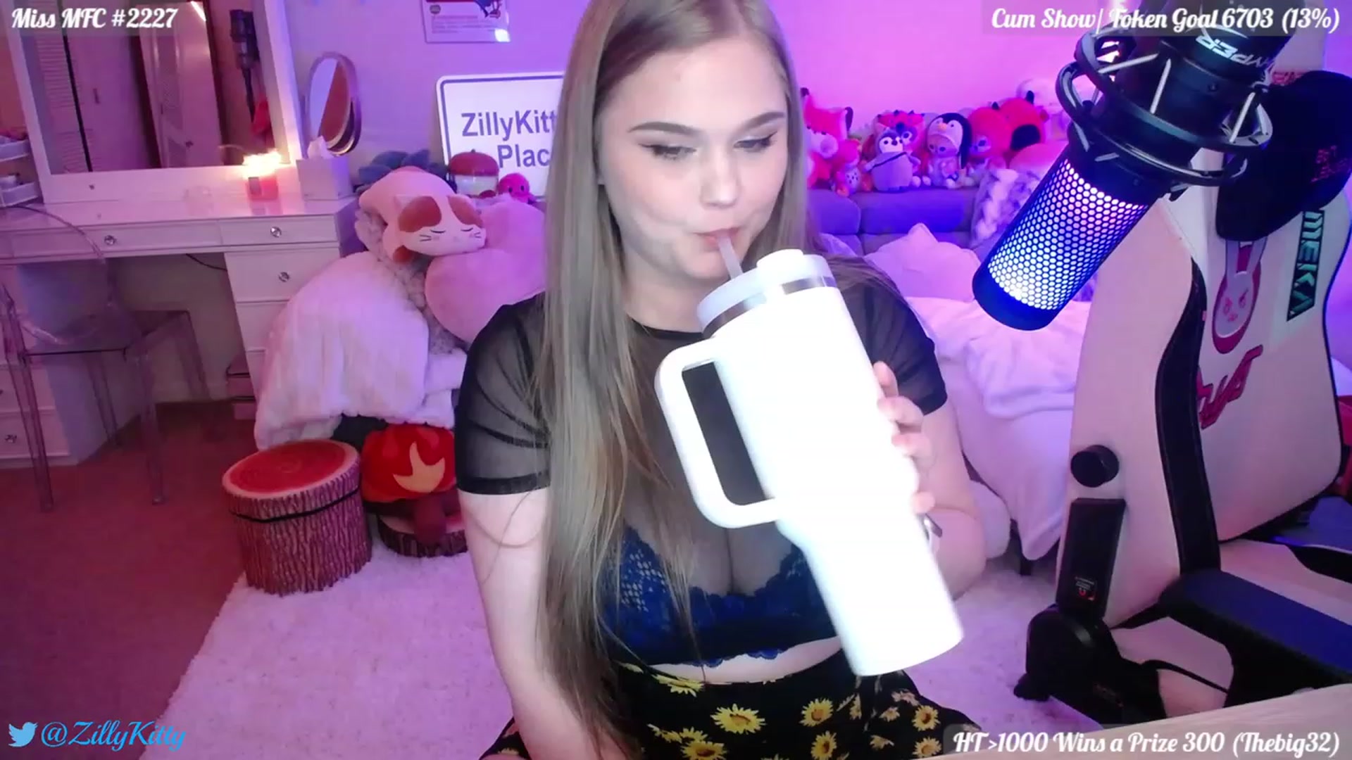 Gallery image thumbnail from ZillyKitty's myfreecams stream on, 08/25/2023, 21:04 image 7 of 20