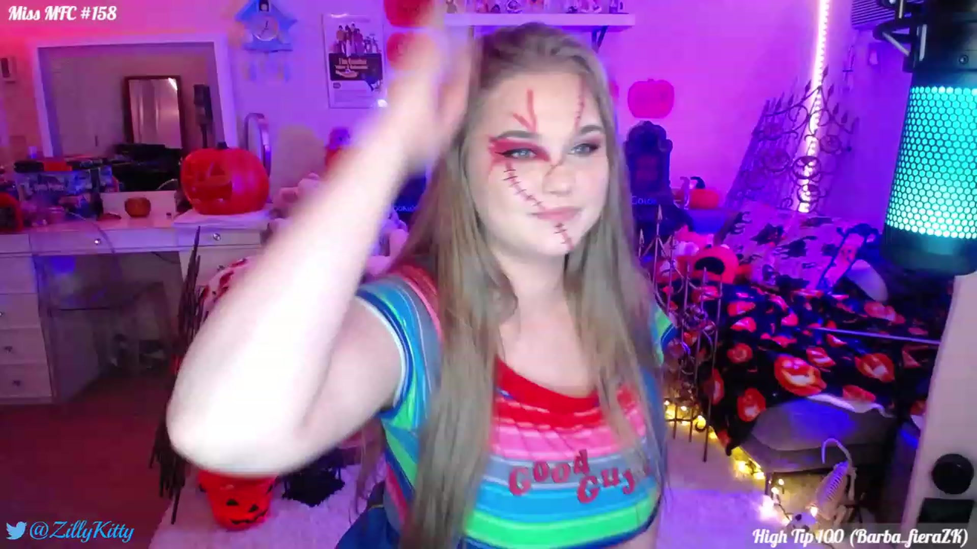Gallery image thumbnail from ZillyKitty's myfreecams stream on, 10/07/2023, 21:49 image 14 of 20