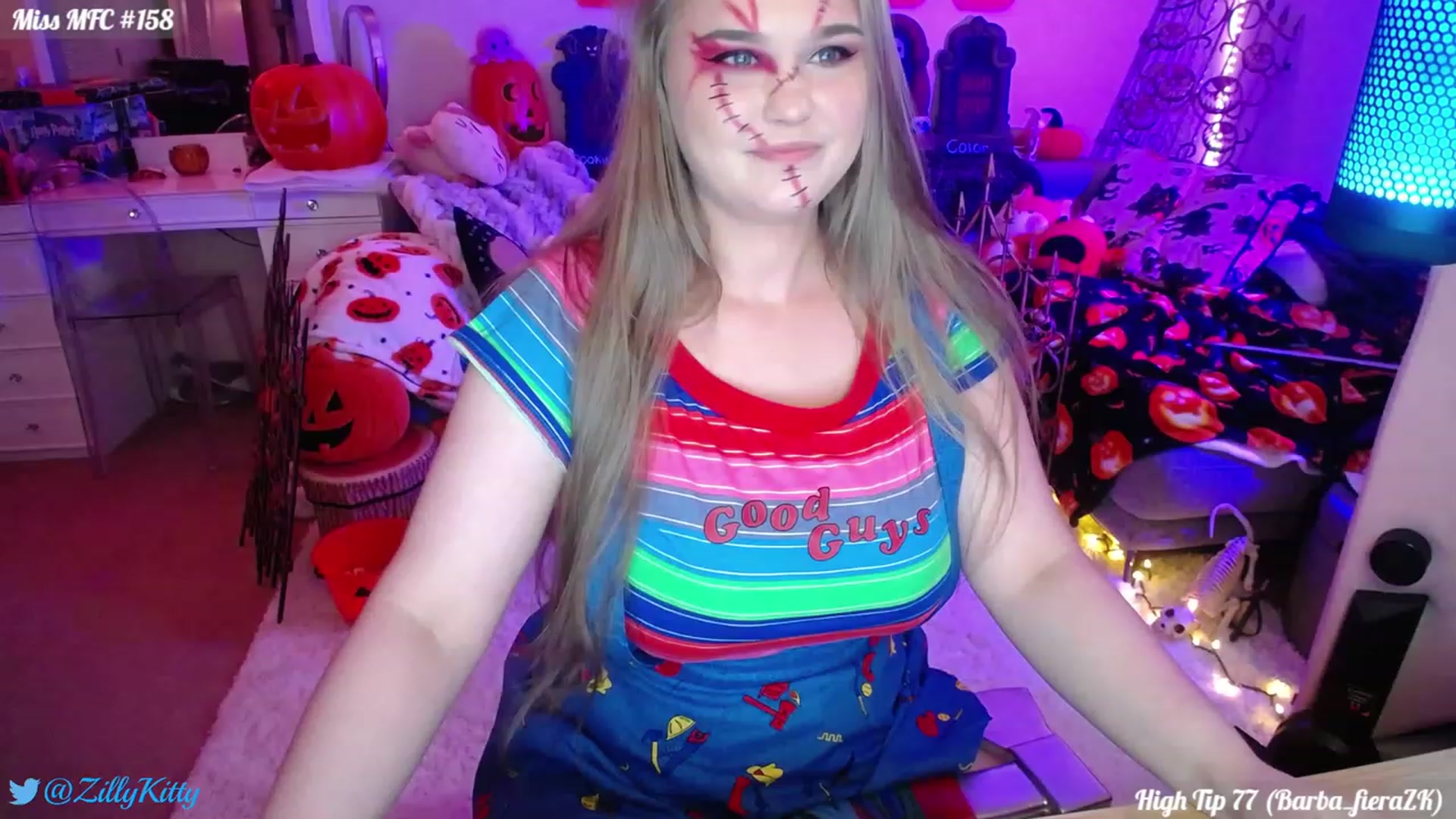Gallery image thumbnail from ZillyKitty's myfreecams stream on, 10/07/2023, 21:49 image 13 of 20