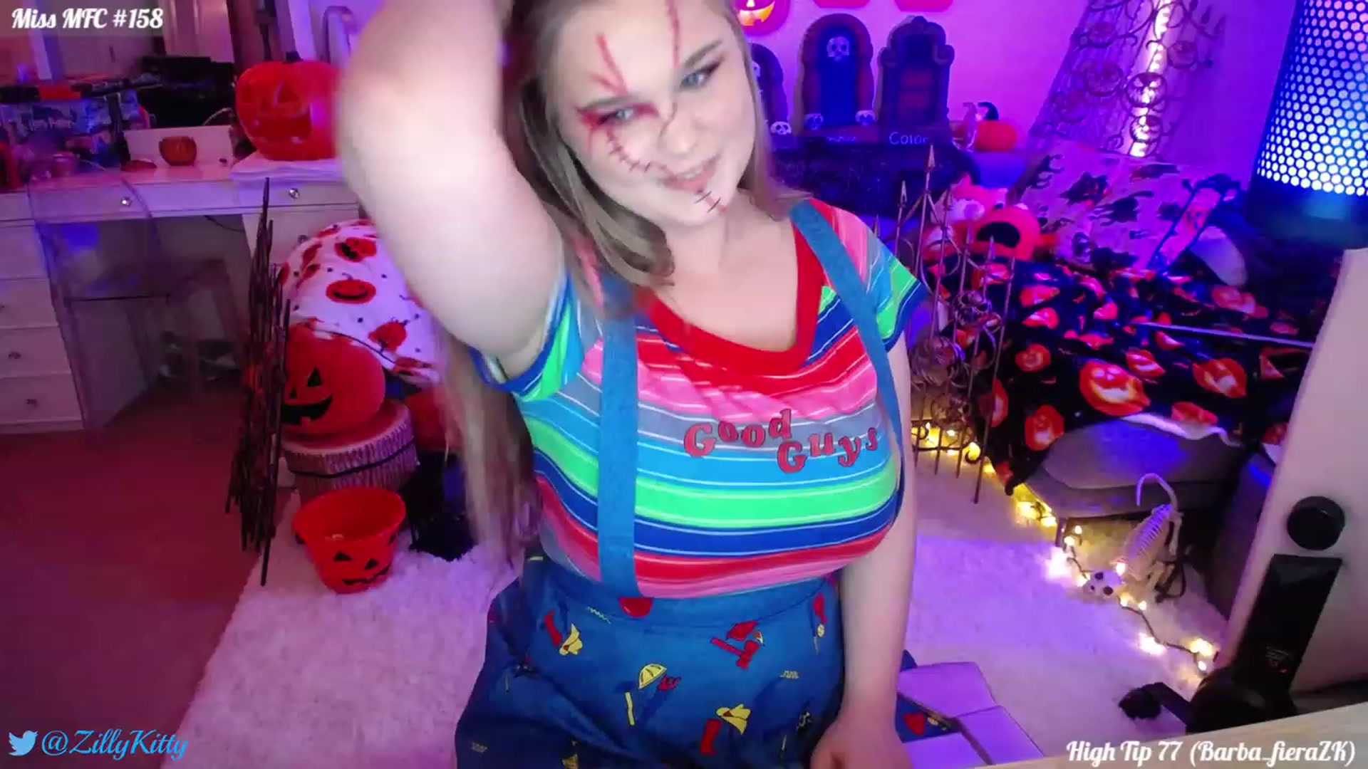 Gallery image thumbnail from ZillyKitty's myfreecams stream on, 10/07/2023, 21:49 image 12 of 20