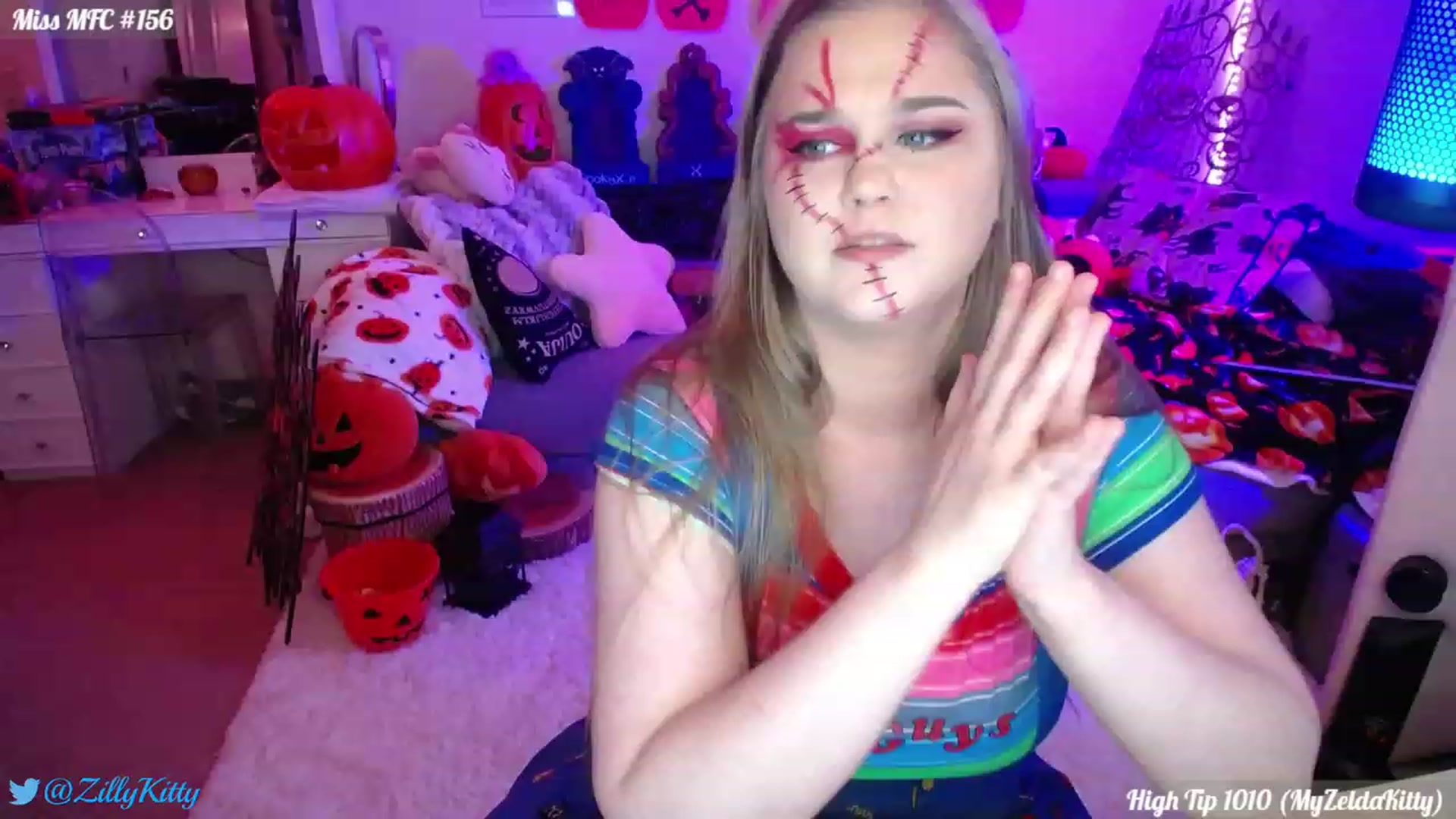 Gallery image thumbnail from ZillyKitty's myfreecams stream on, 10/07/2023, 22:07 image 5 of 20