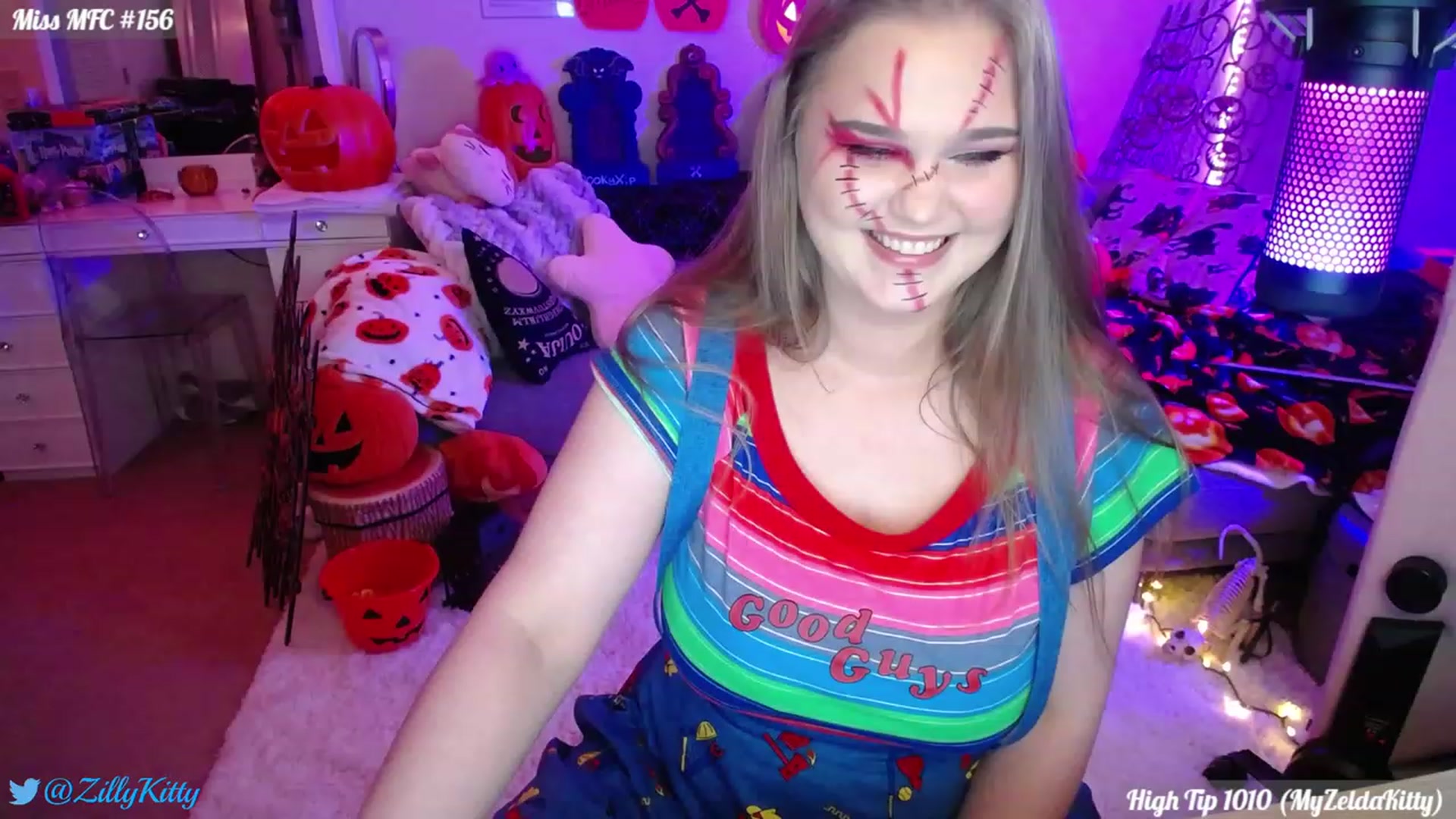 Gallery image thumbnail from ZillyKitty's myfreecams stream on, 10/07/2023, 22:07 image 9 of 20