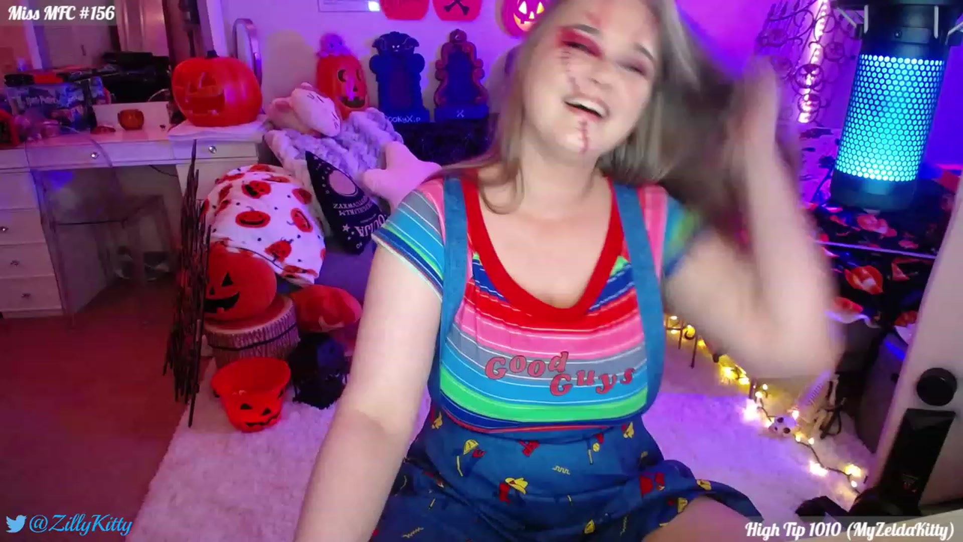 Gallery image thumbnail from ZillyKitty's myfreecams stream on, 10/07/2023, 22:07 image 12 of 20