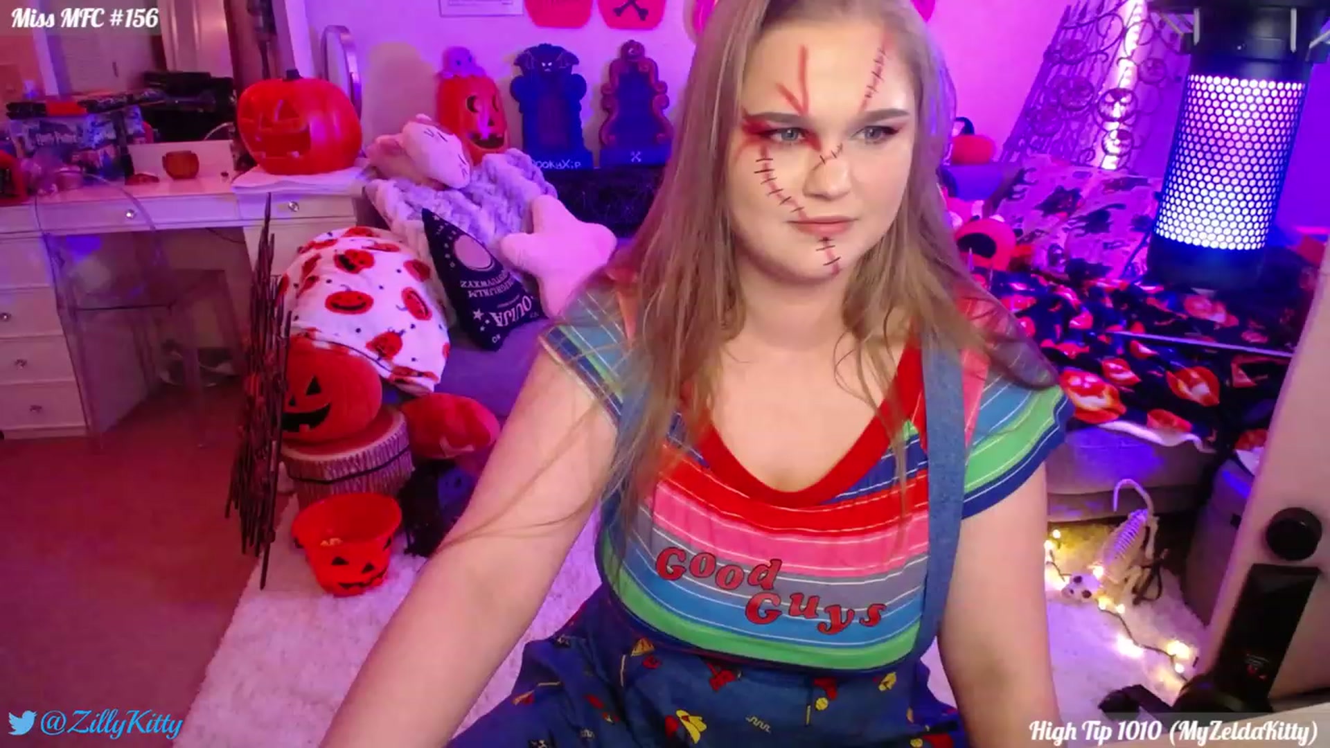 Gallery image thumbnail from ZillyKitty's myfreecams stream on, 10/07/2023, 22:07 image 7 of 20