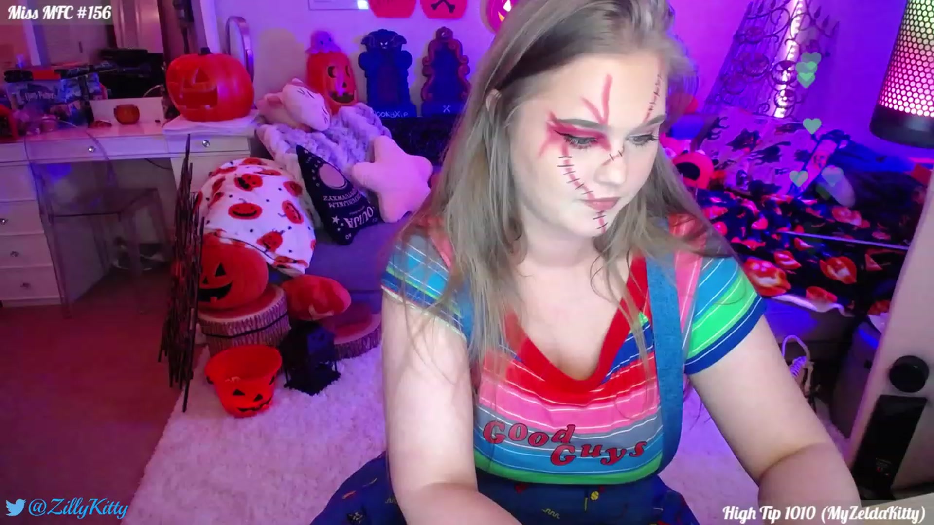Gallery image thumbnail from ZillyKitty's myfreecams stream on, 10/07/2023, 22:07 image 4 of 20