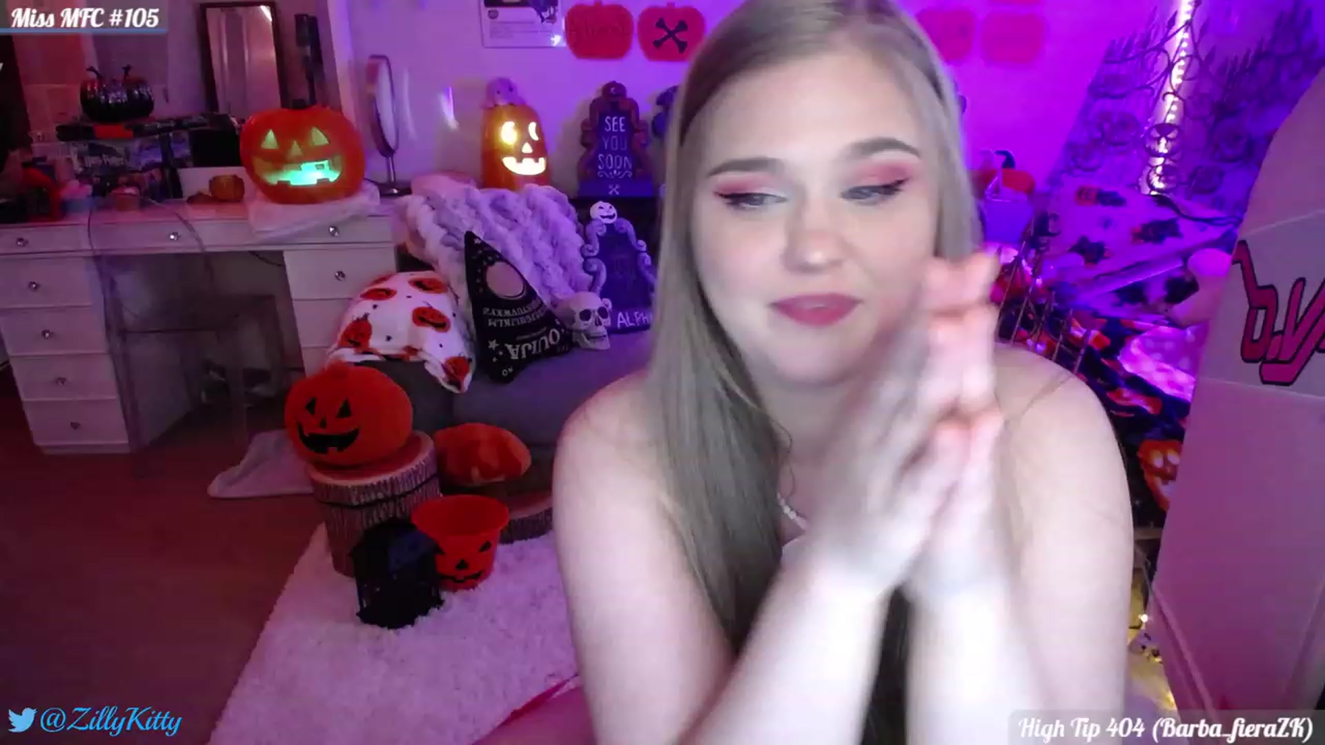 Gallery image thumbnail from ZillyKitty's myfreecams stream on, 10/10/2023, 01:54 image 7 of 20