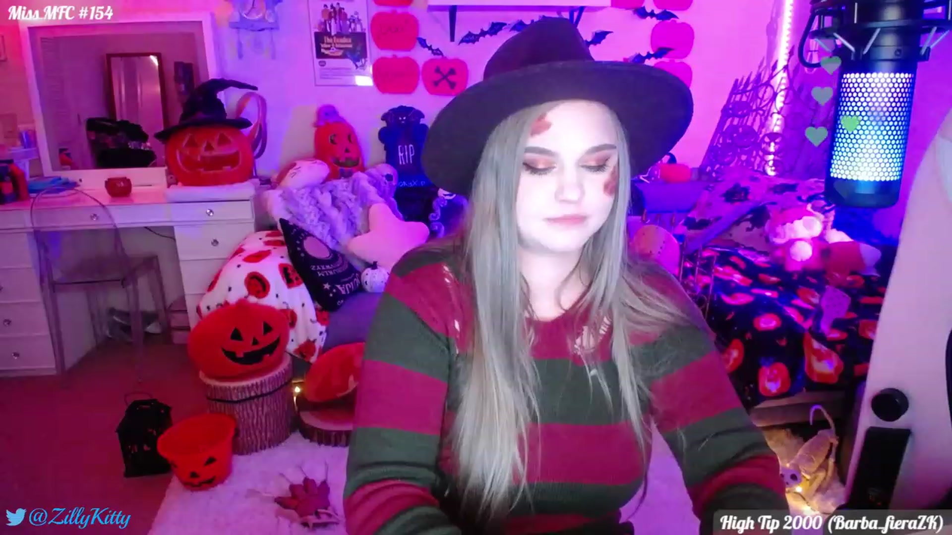 Gallery image thumbnail from ZillyKitty's myfreecams stream on, 10/22/2023, 01:21 image 3 of 20