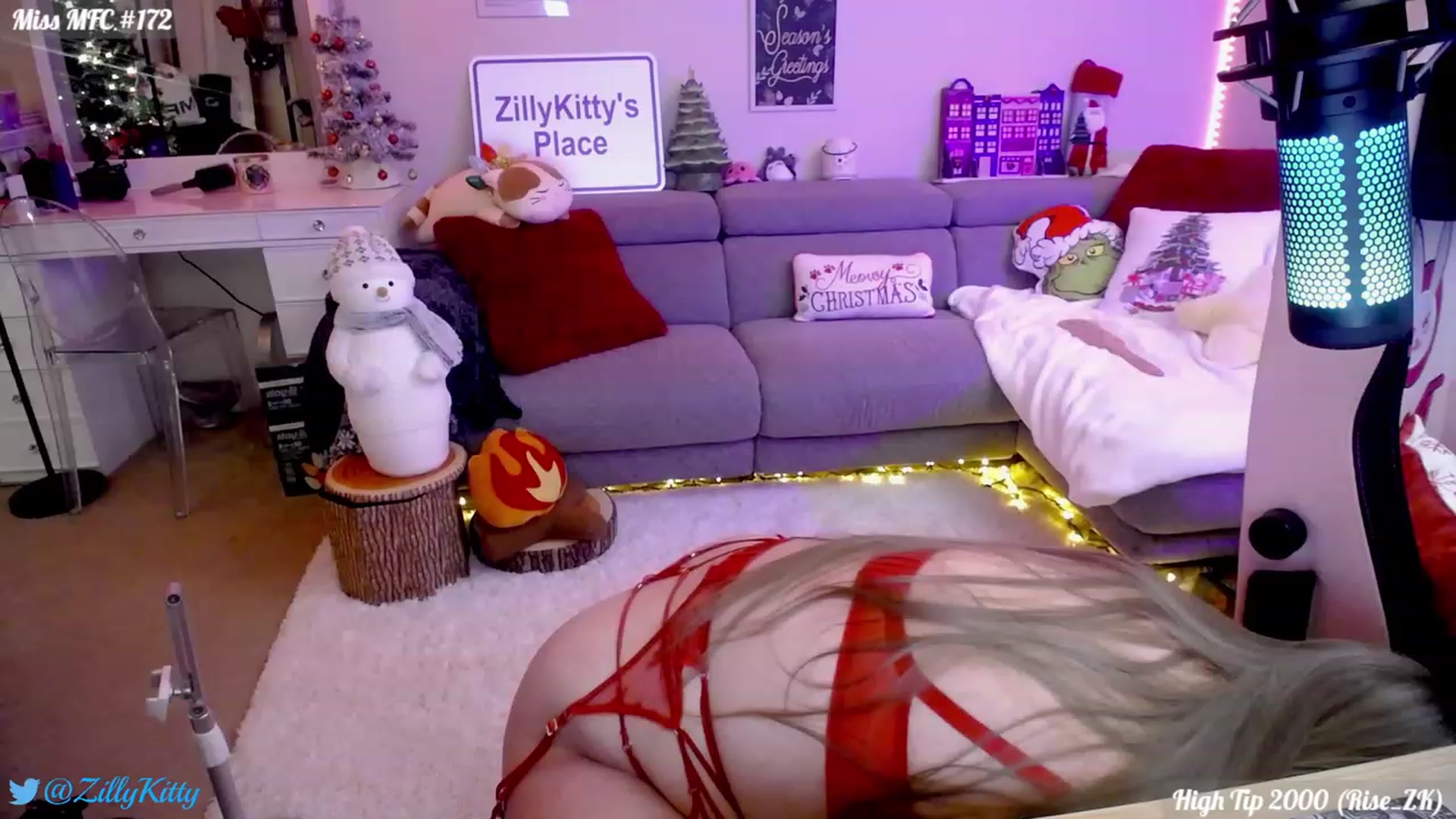 Gallery image thumbnail from ZillyKitty's myfreecams stream on, 12/01/2023, 22:14 image 5 of 20