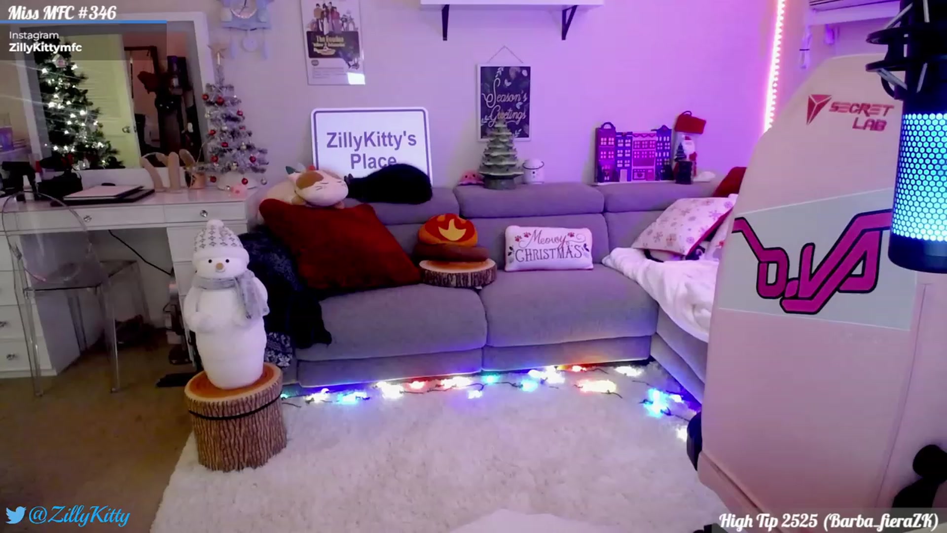Gallery image thumbnail from ZillyKitty's myfreecams stream on, 12/10/2023, 01:12 image 17 of 20