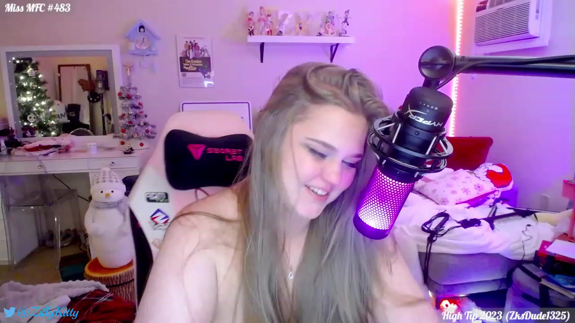 Gallery image thumbnail from ZillyKitty's myfreecams stream on, 12/27/2023, 24:20 image 18 of 20
