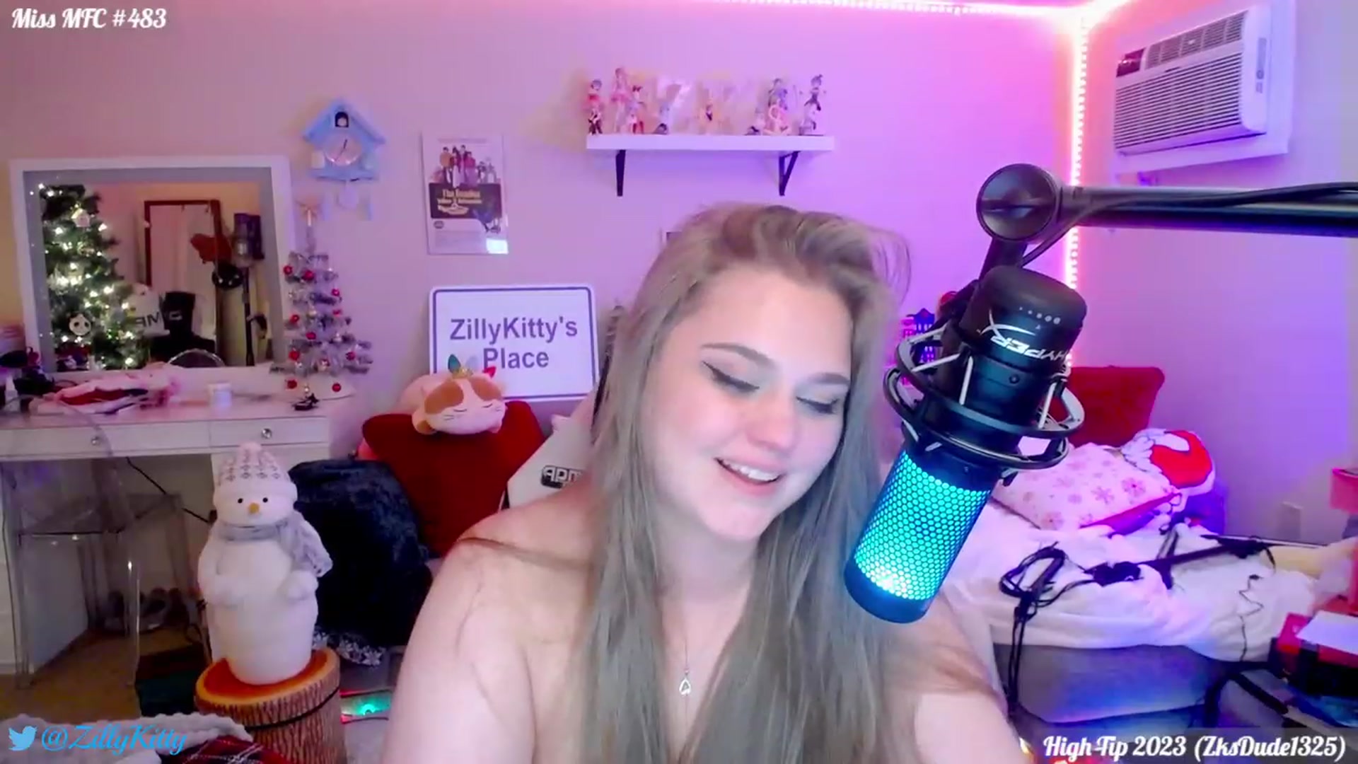 Gallery image thumbnail from ZillyKitty's myfreecams stream on, 12/27/2023, 24:20 image 20 of 20
