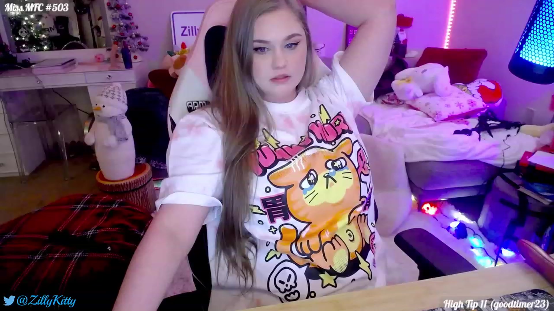 Gallery image thumbnail from ZillyKitty's myfreecams stream on, 12/27/2023, 21:18 image 5 of 20