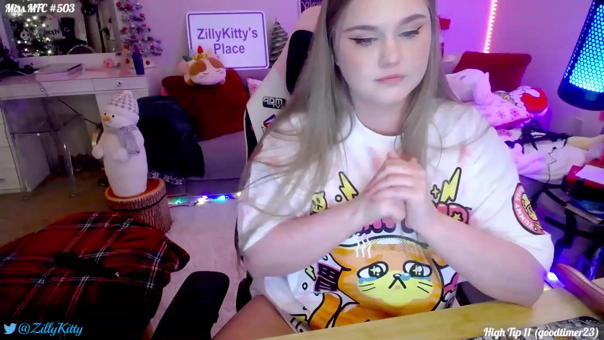 Gallery image thumbnail from ZillyKitty's myfreecams stream on, 12/27/2023, 21:18 image 2 of 20