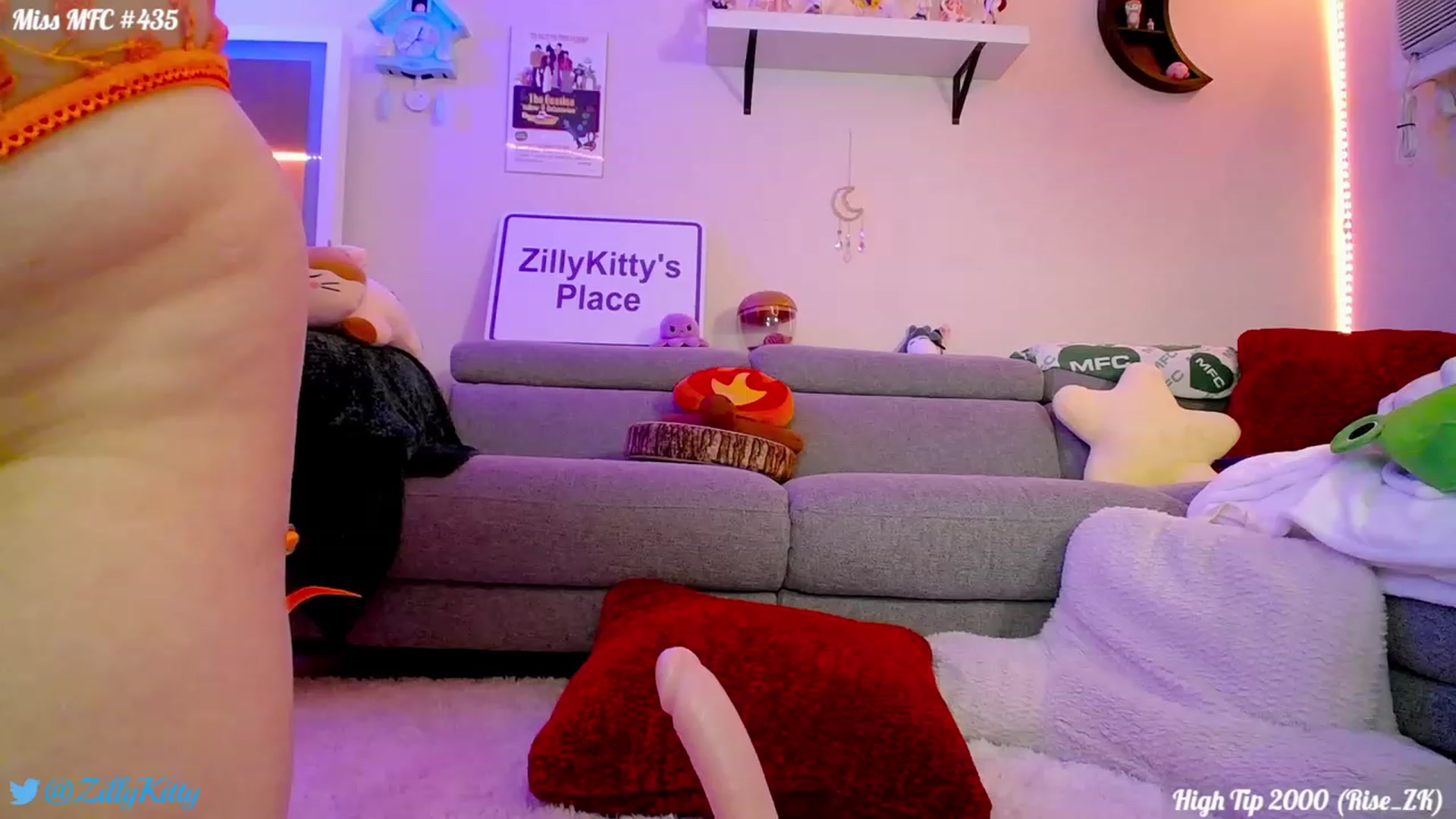 Gallery image thumbnail from ZillyKitty's myfreecams stream on, 01/27/2024, 02:00 image 11 of 20