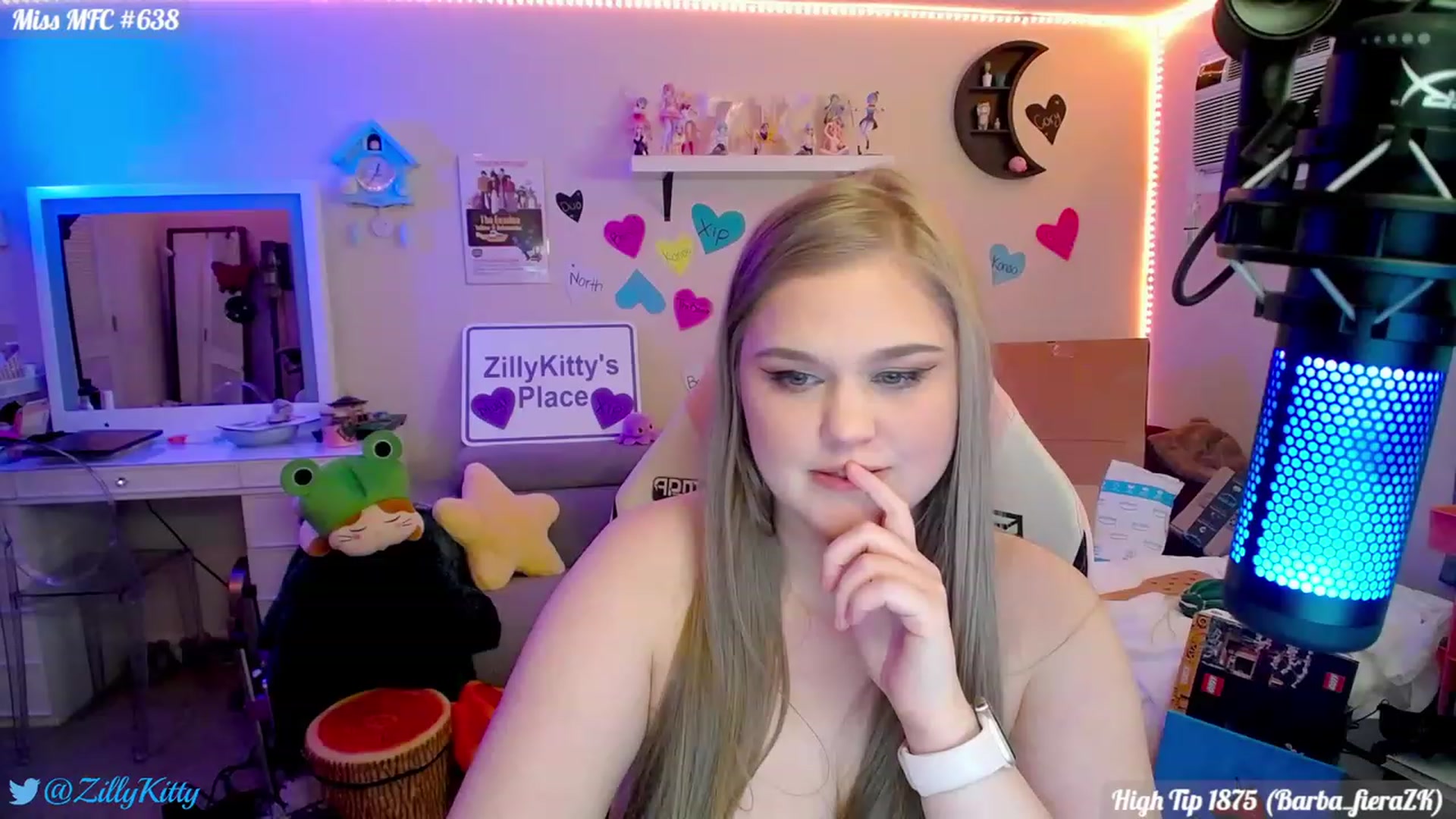Gallery image thumbnail from ZillyKitty's myfreecams stream on, 02/11/2024, 02:04 image 16 of 20