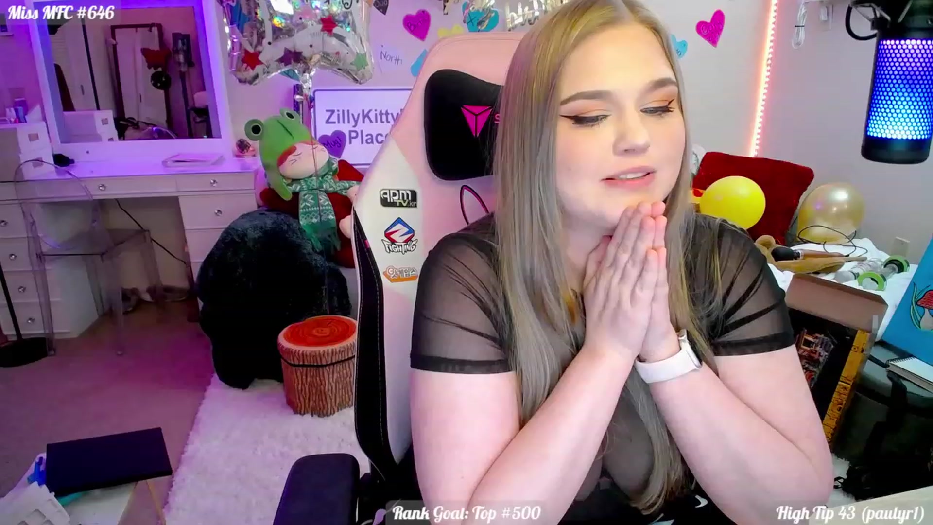 Gallery image thumbnail from ZillyKitty's myfreecams stream on, 02/27/2024, 23:24 image 10 of 20