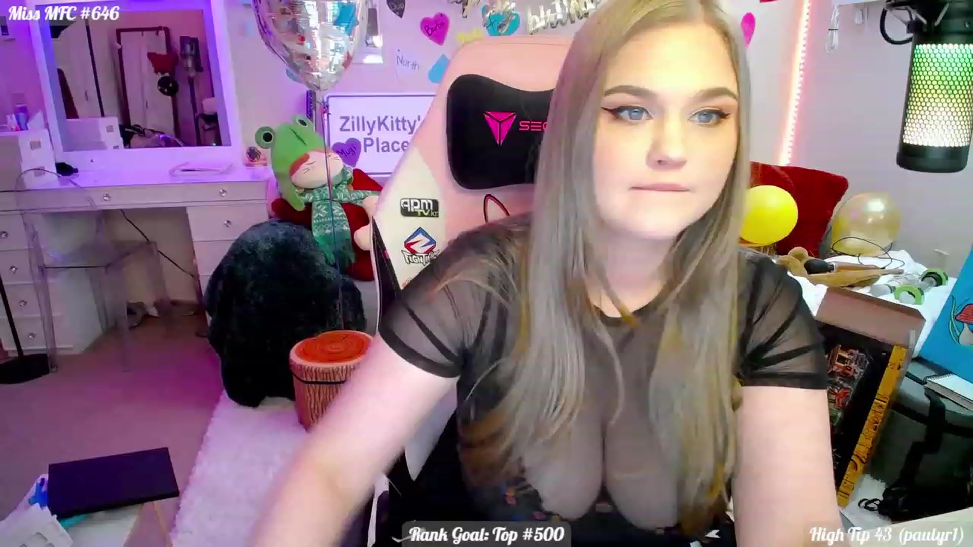 Gallery image thumbnail from ZillyKitty's myfreecams stream on, 02/27/2024, 23:24 image 8 of 20