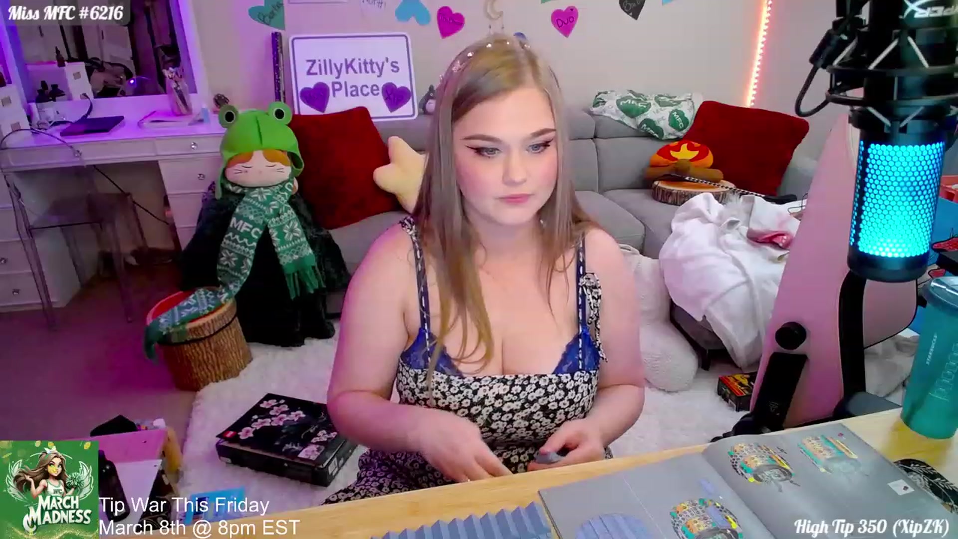 Gallery image thumbnail from ZillyKitty's myfreecams stream on, 03/06/2024, 22:49 image 7 of 20