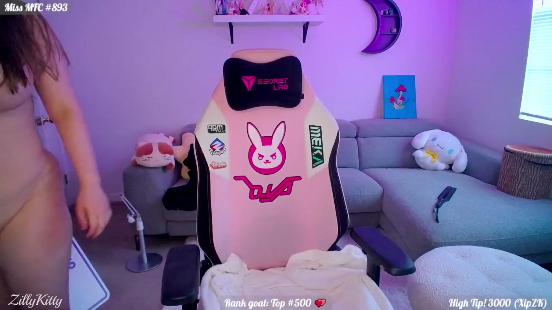 Gallery image thumbnail from ZillyKitty's myfreecams stream on, 04/29/2024, 23:38 image 4 of 20