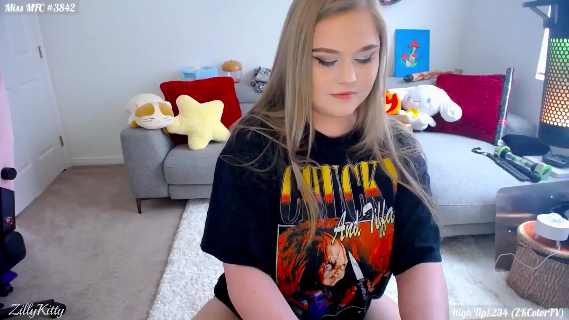 Gallery image thumbnail from ZillyKitty's myfreecams stream on, 05/05/2024, 24:19 image 5 of 20