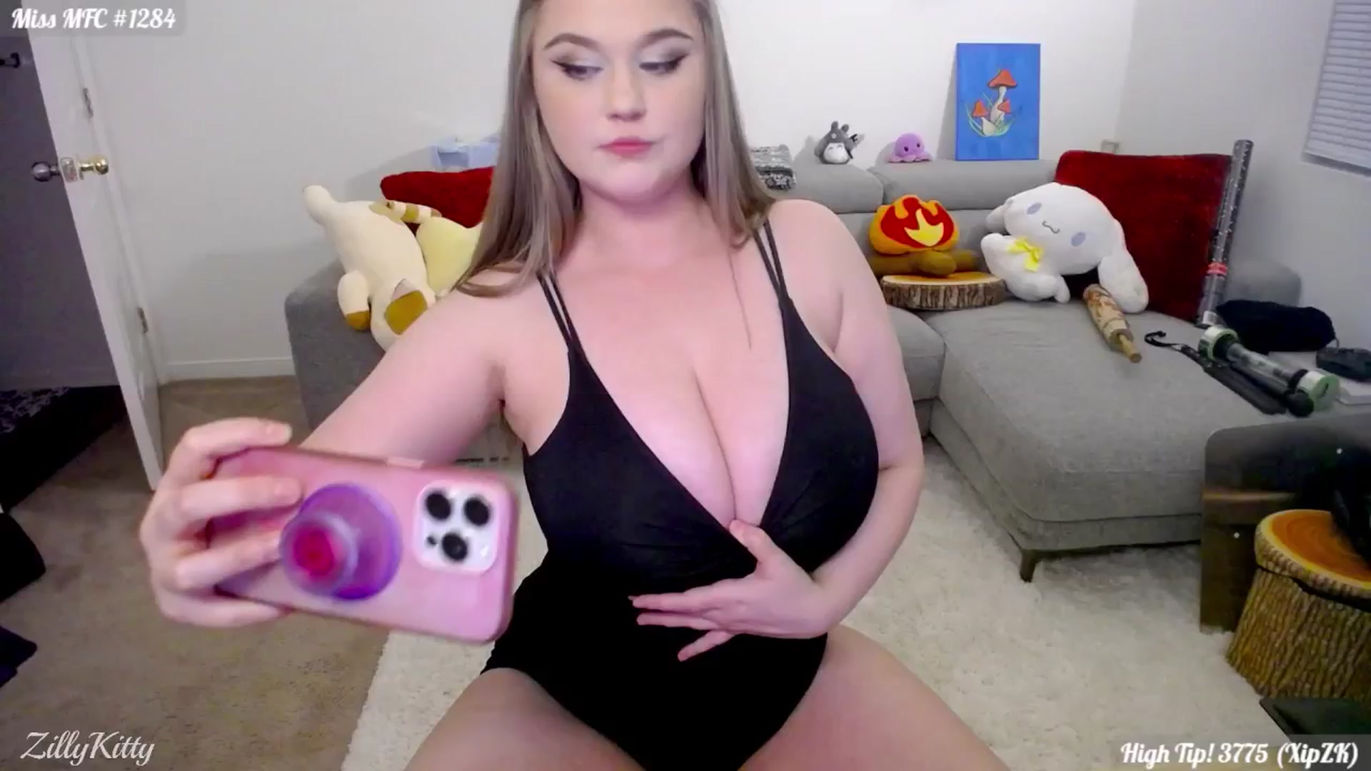 Gallery image thumbnail from ZillyKitty's myfreecams stream on, 05/05/2024, 24:28 image 10 of 20