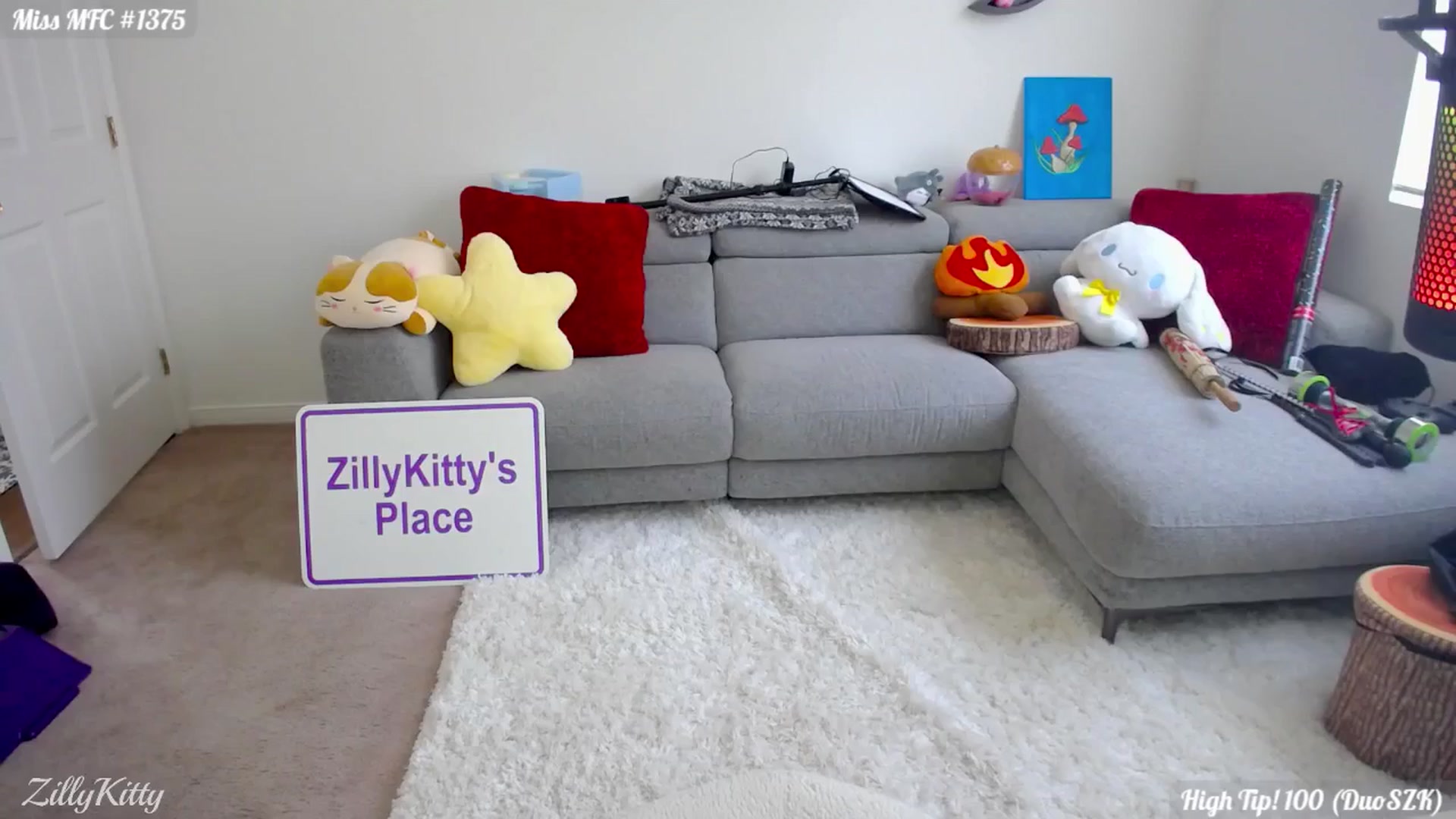Gallery image thumbnail from ZillyKitty's myfreecams stream on, 05/07/2024, 23:22 image 4 of 20