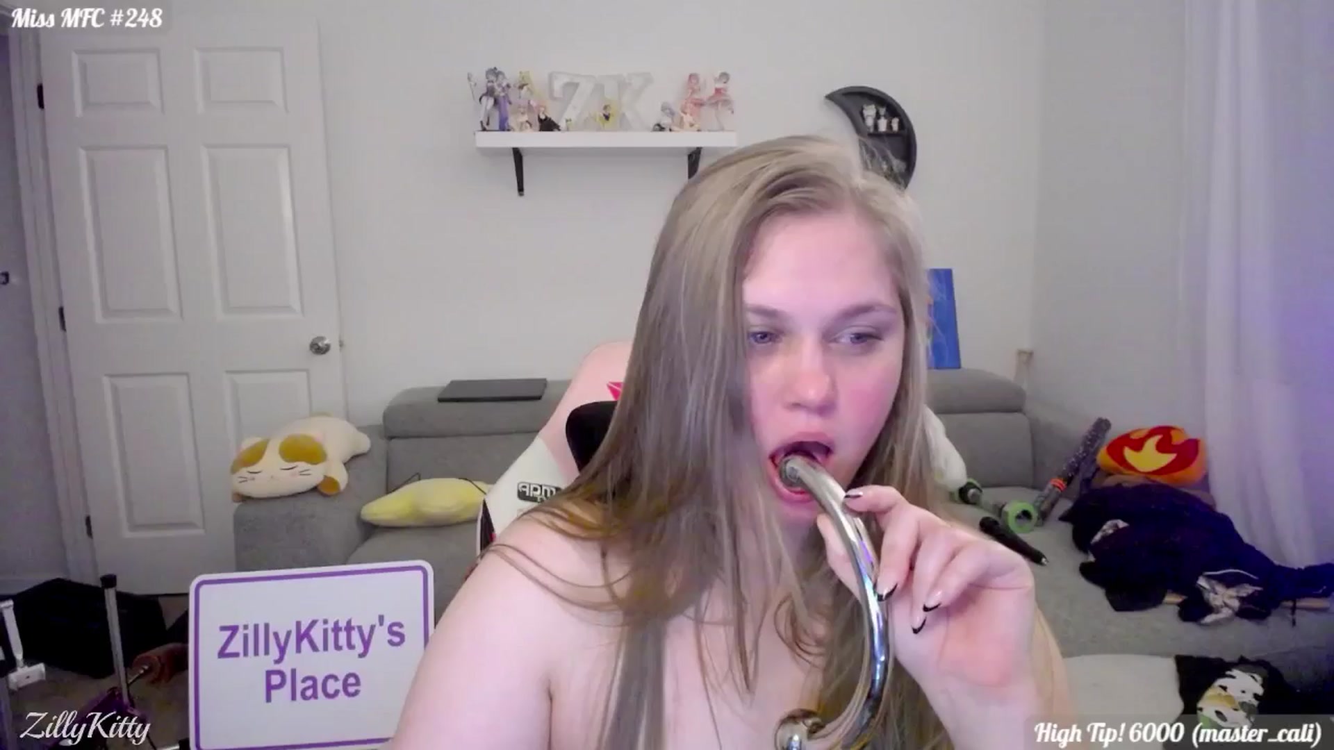 Gallery image thumbnail from ZillyKitty's myfreecams stream on, 05/18/2024, 08:08 image 2 of 20