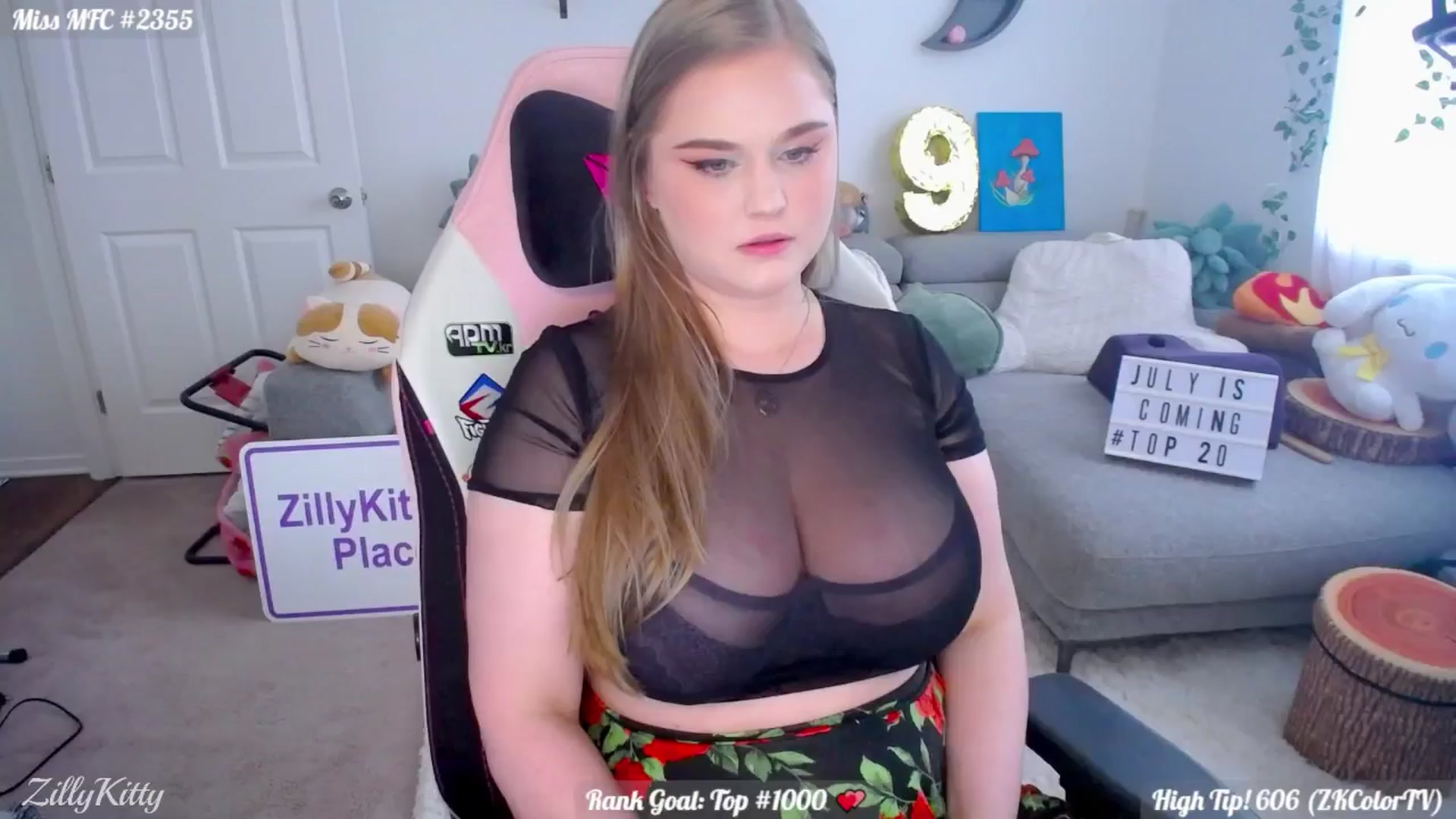 Gallery image thumbnail from ZillyKitty's myfreecams stream on, 06/13/2024, 24:55 image 5 of 20