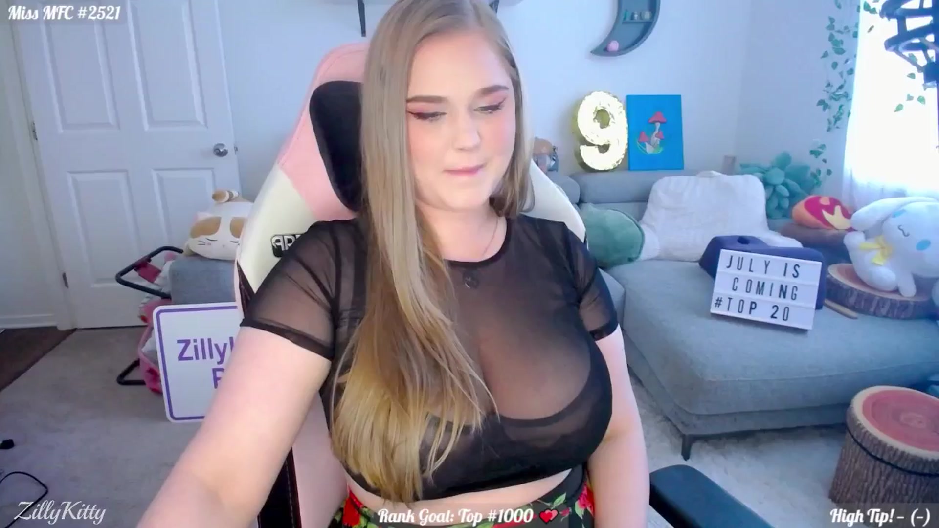 Gallery image thumbnail from ZillyKitty's myfreecams stream on, 06/13/2024, 24:55 image 1 of 20