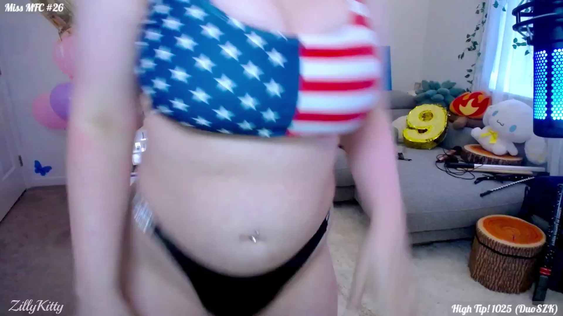 Gallery image thumbnail from ZillyKitty's myfreecams stream on, 07/05/2024, 24:37 image 5 of 20