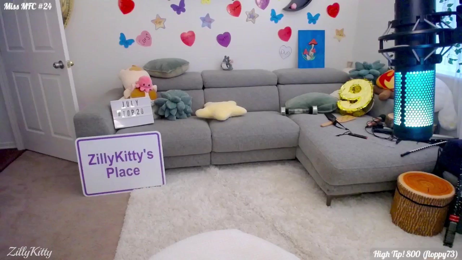 Gallery image thumbnail from ZillyKitty's myfreecams stream on, 07/06/2024, 24:40 image 17 of 20