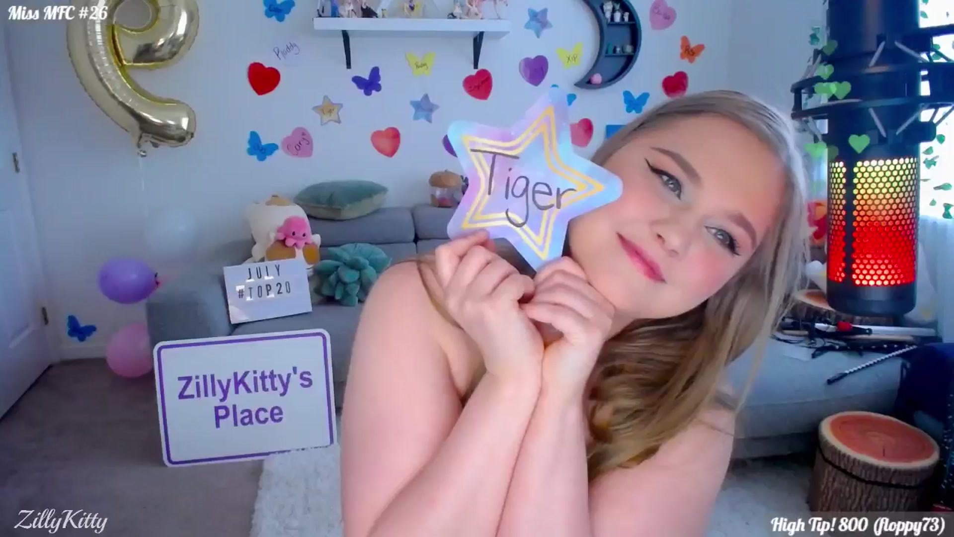 Gallery image thumbnail from ZillyKitty's myfreecams stream on, 07/06/2024, 24:40 image 5 of 20
