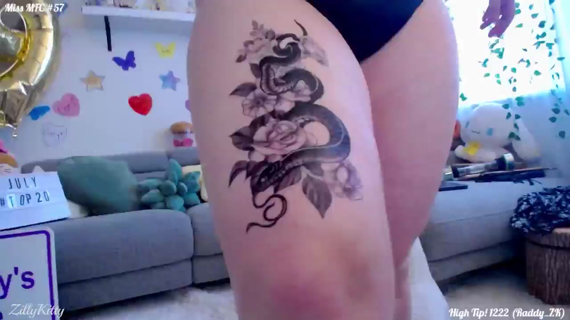 Gallery image thumbnail from ZillyKitty's myfreecams stream on, 07/10/2024, 23:21 image 13 of 20