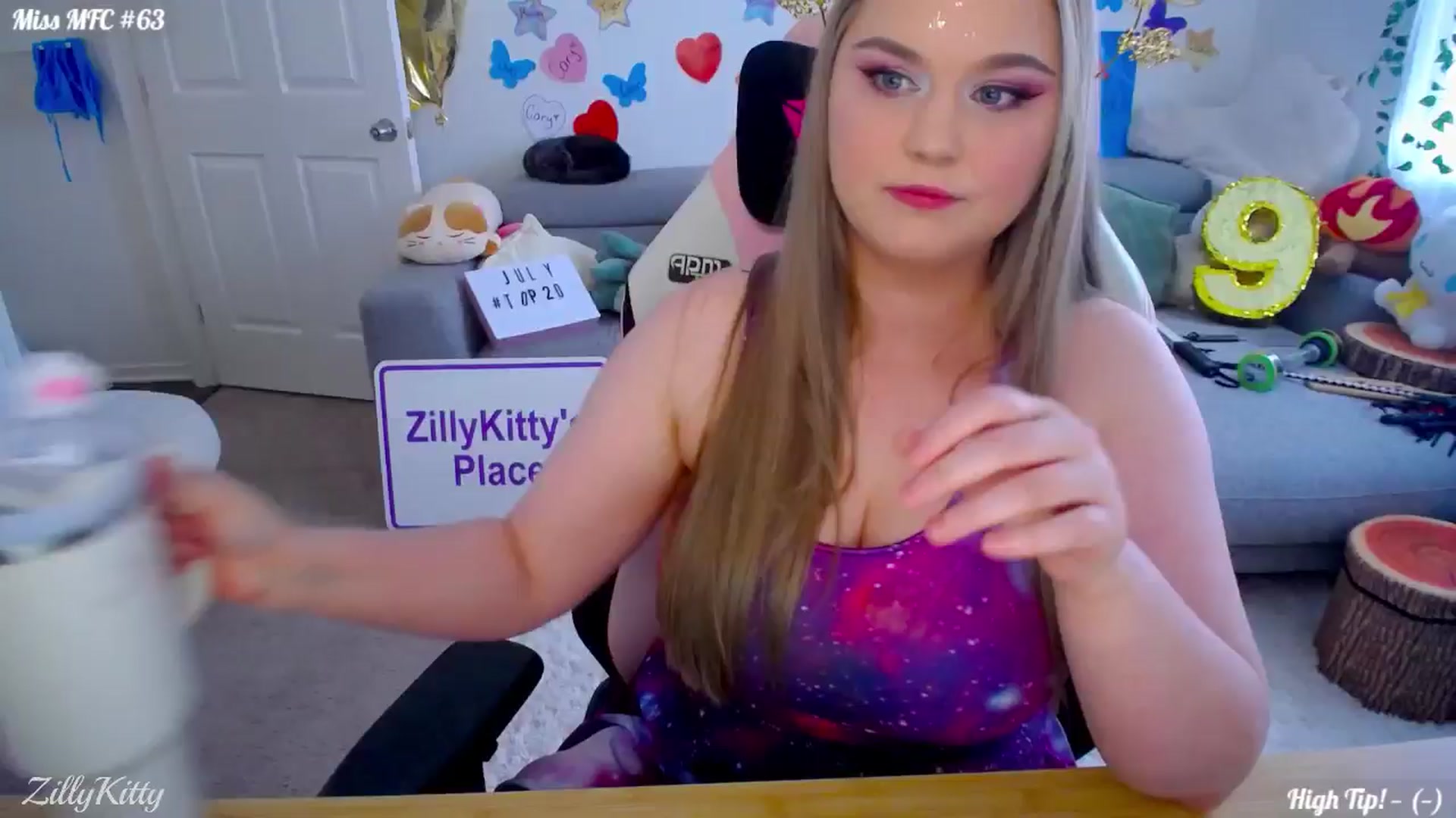 Gallery image thumbnail from ZillyKitty's myfreecams stream on, 07/13/2024, 21:29 image 8 of 20