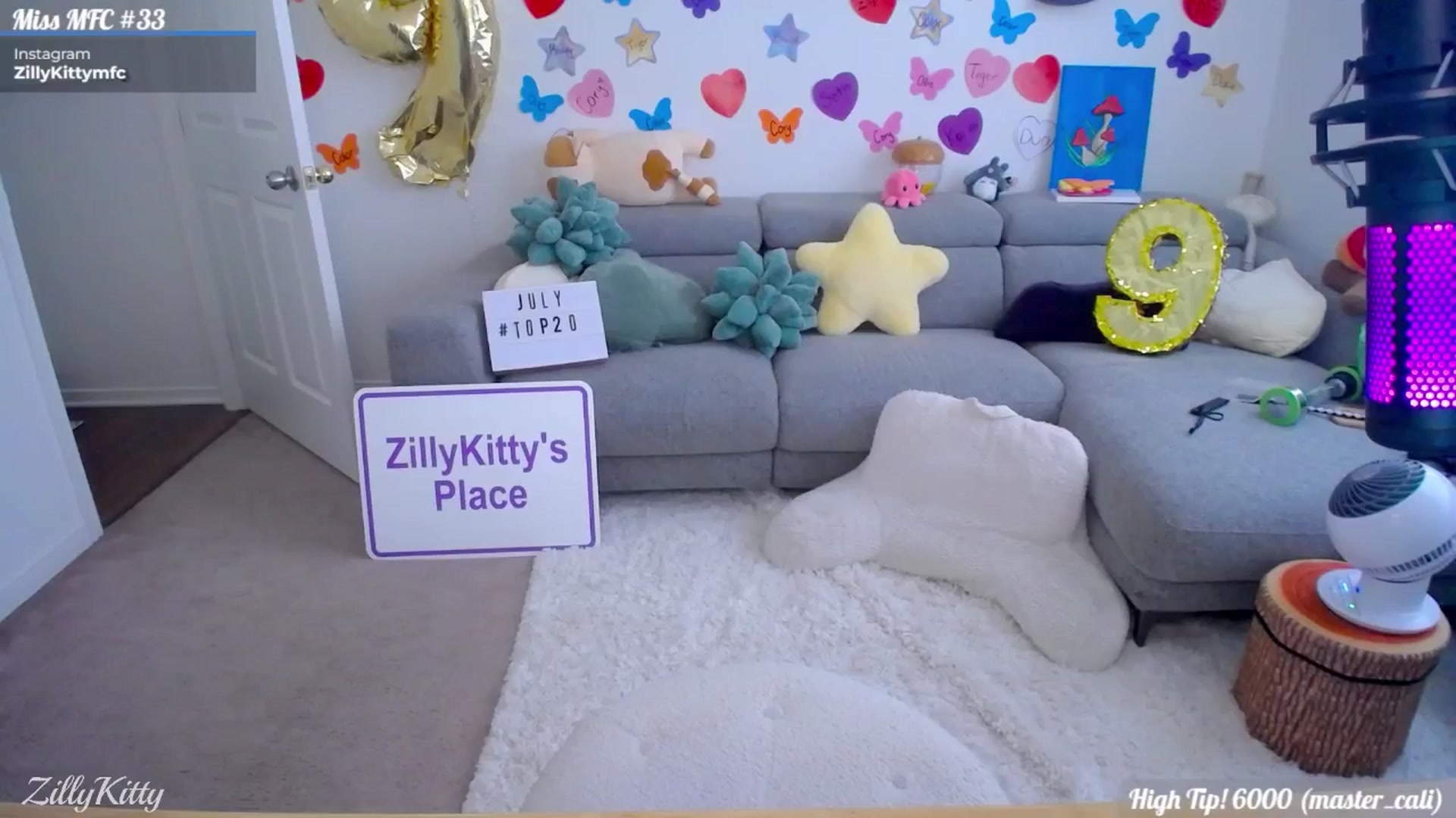 Gallery image thumbnail from ZillyKitty's myfreecams stream on, 07/16/2024, 24:06 image 8 of 20